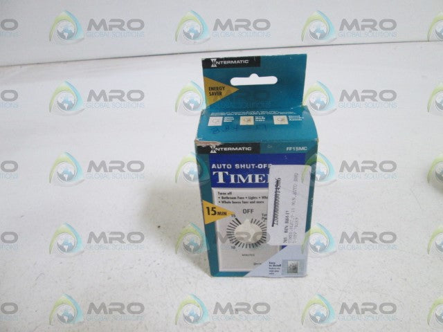 INTERMATIC TIMER AUTO SHUFF-OFF FF15MC *NEW IN BOX*