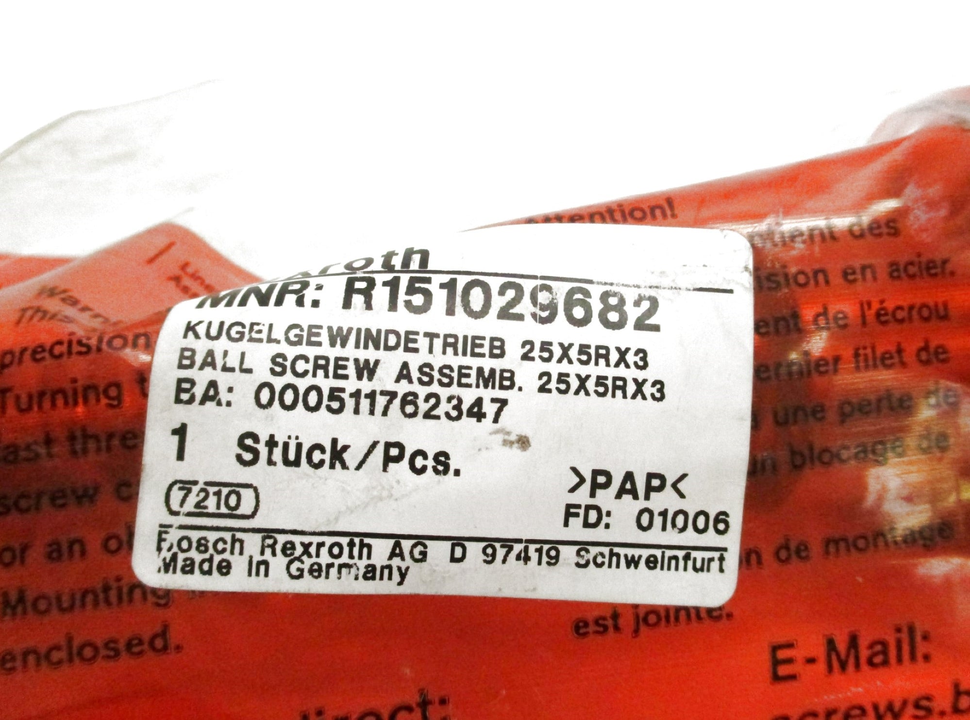 REXROTH R151029682 NSMP