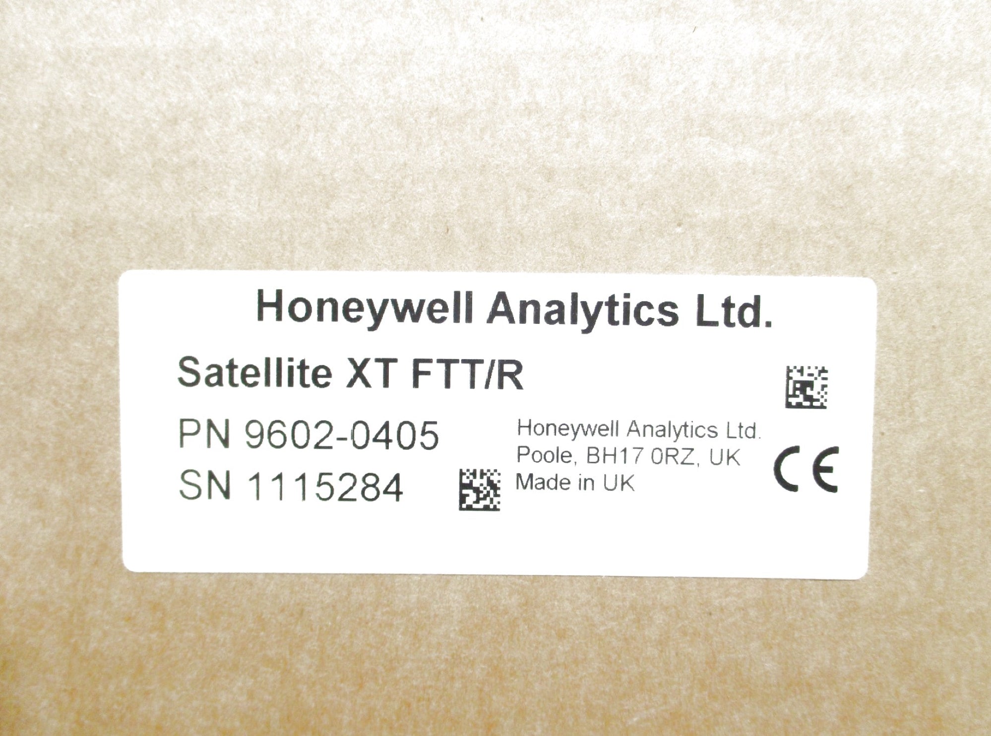 HONEYWELL 9602-0405 XTFTT/R NSMP