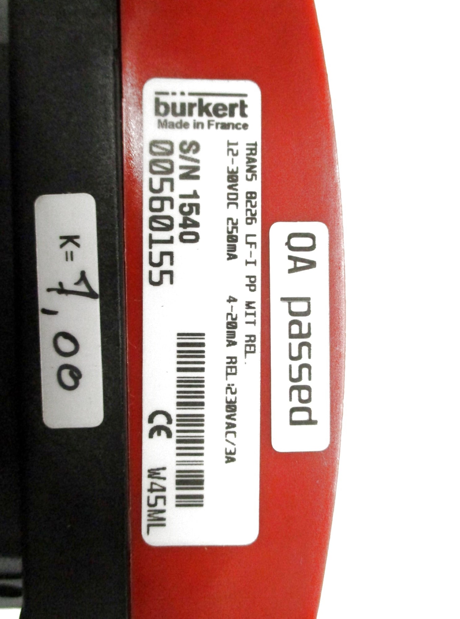 BURKERT 00560155 NSNP