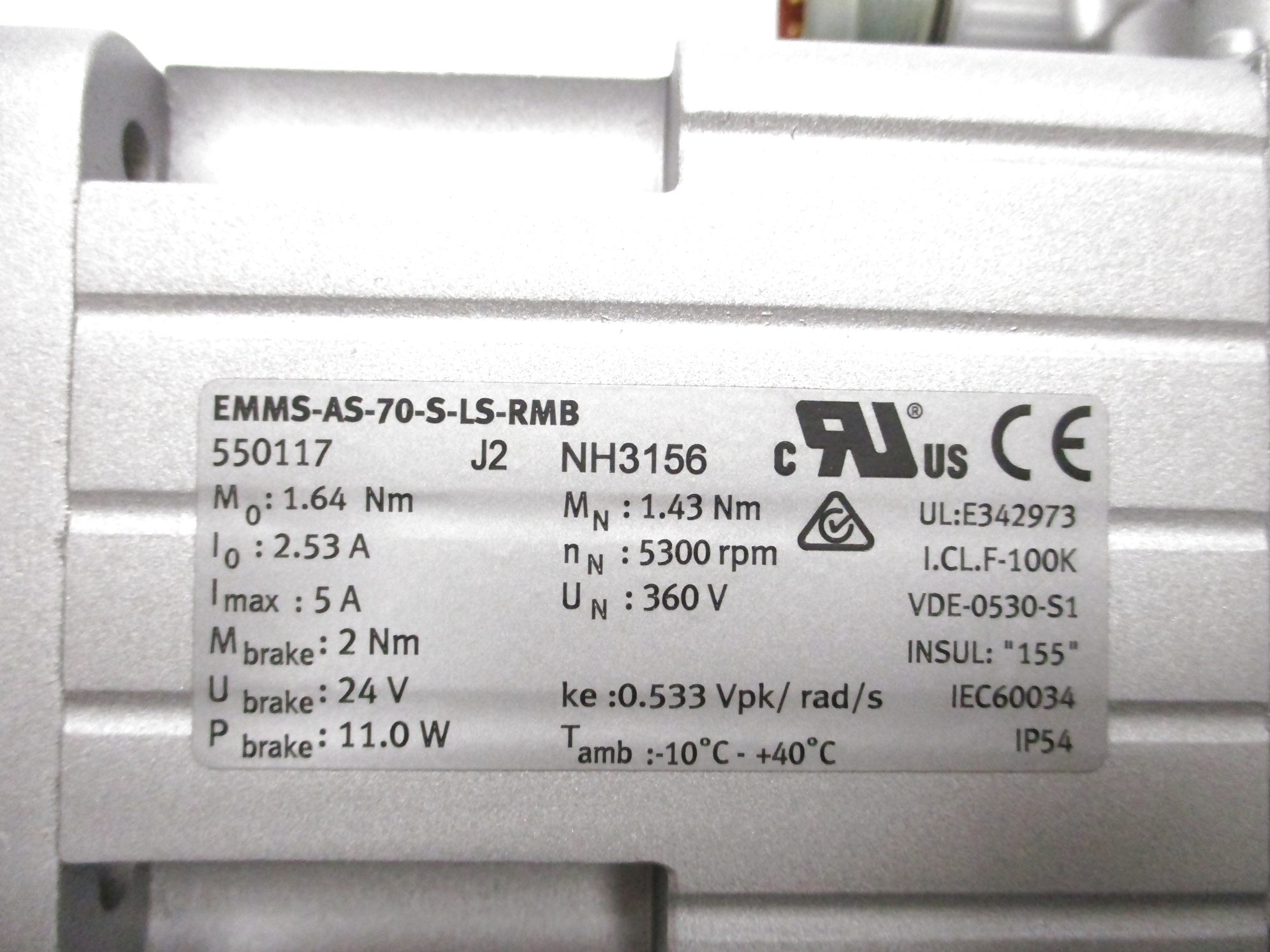 FESTO EMMS-AS-70-S-LS-RMB NSMP