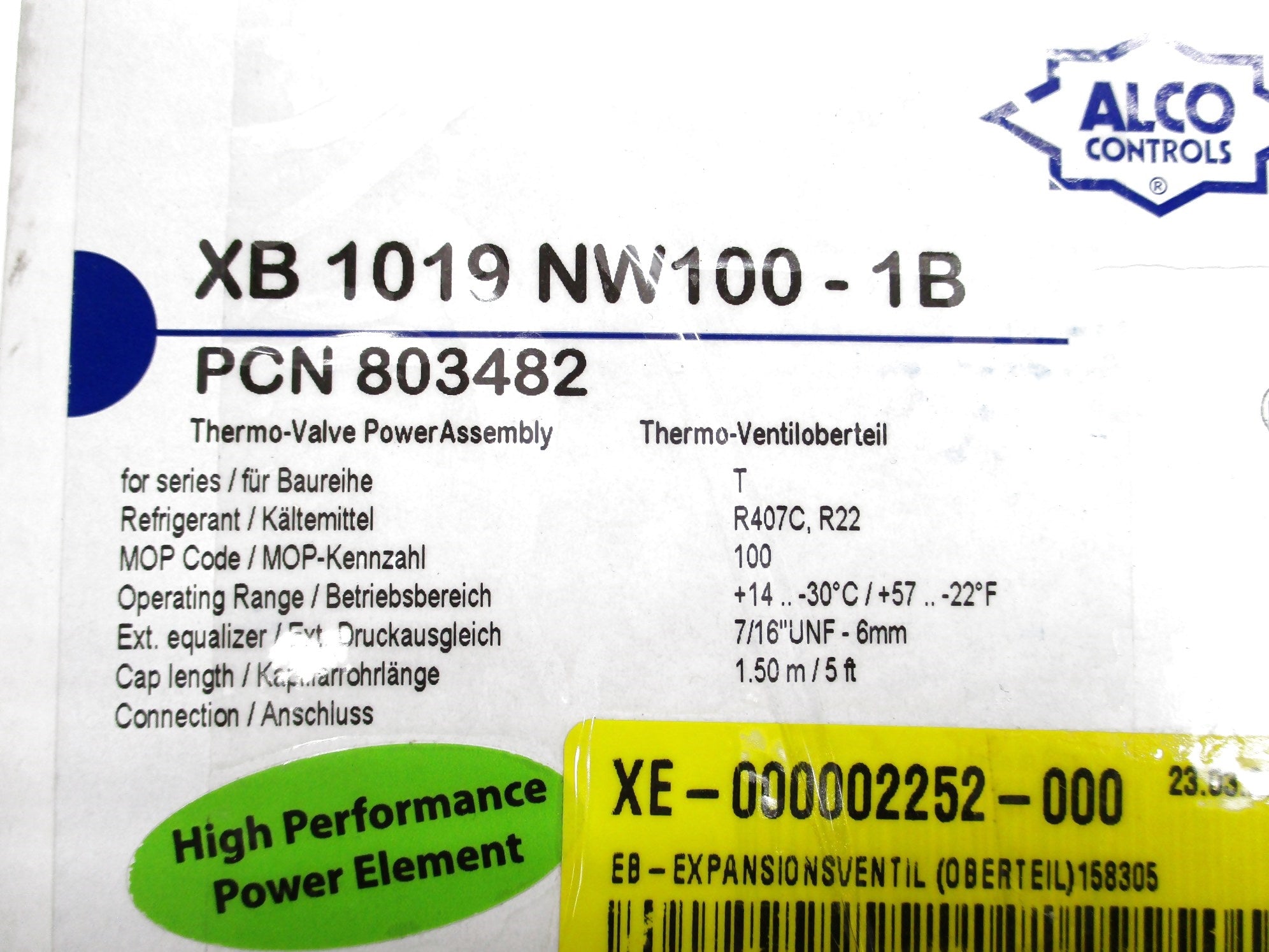 EMERSON XB1019NW100-1B NSMP