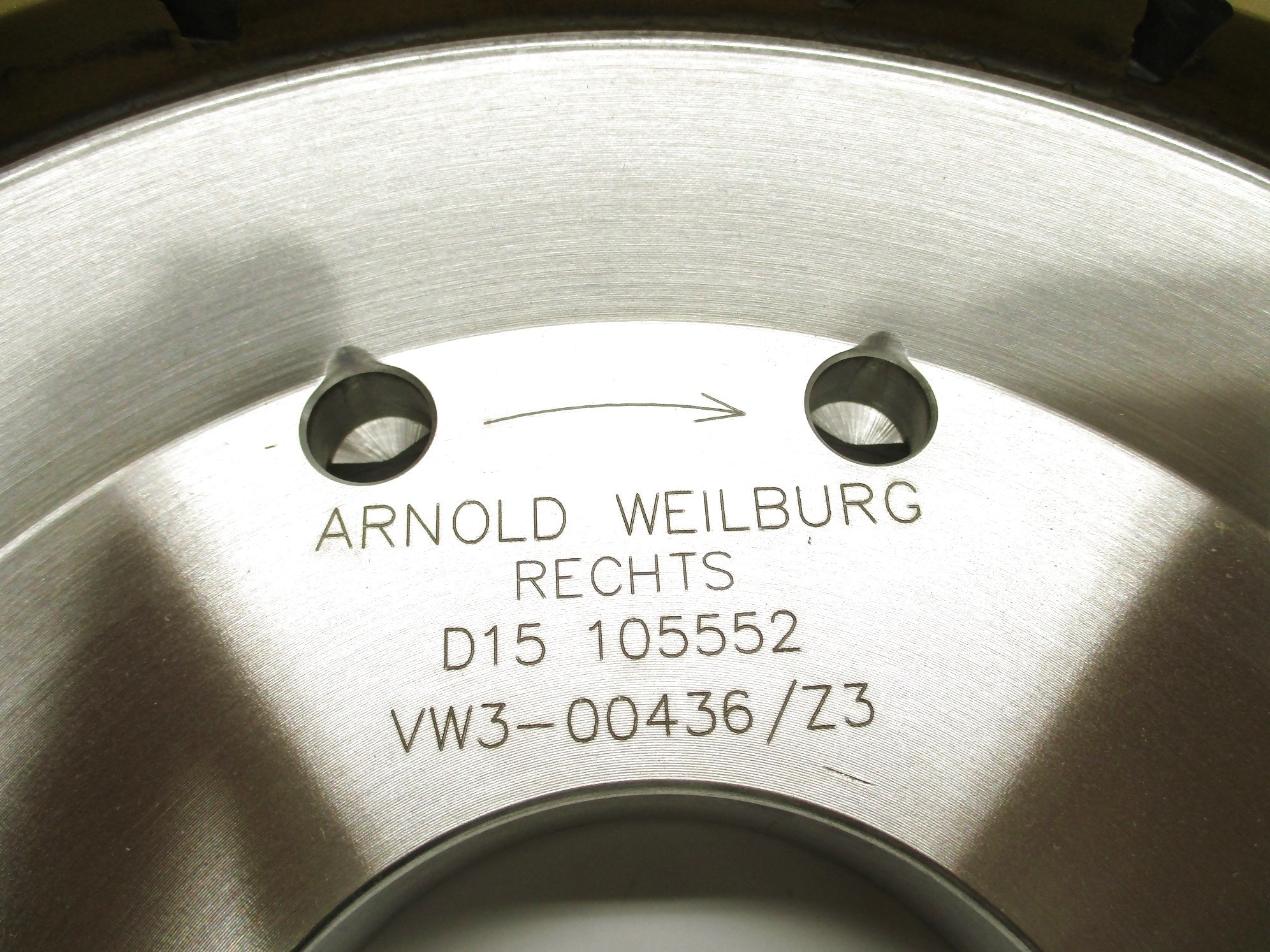 ARNOLD WEILBURG VW3-00436/Z3 NSMP