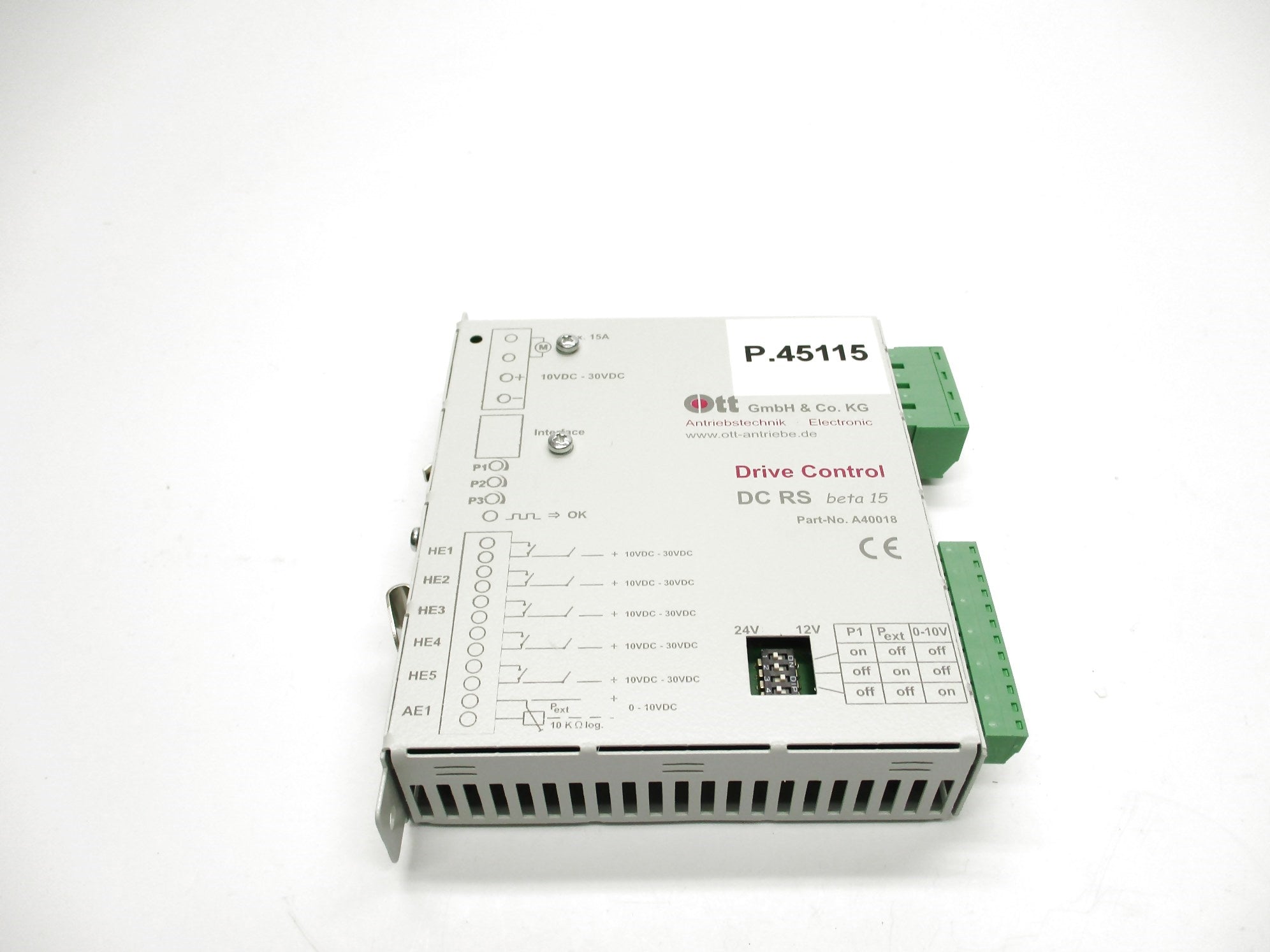 OTT A40018 DCRS BETA 15 NSNP
