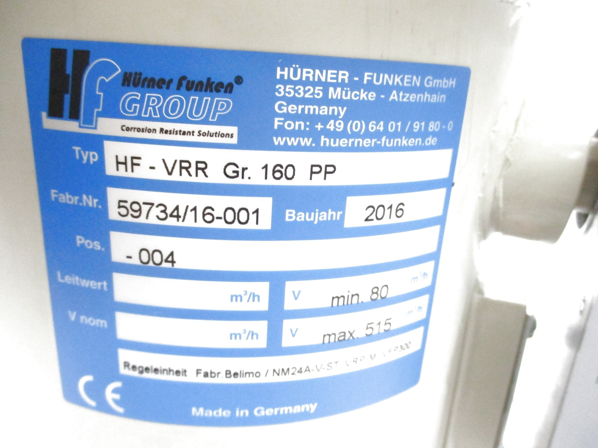 HURNER-FUNKEN HF-VRR 59734/16-001 NSNP