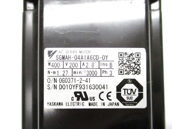 YASKAWA SGMAH-04A1A6CD-0Y NSNP
