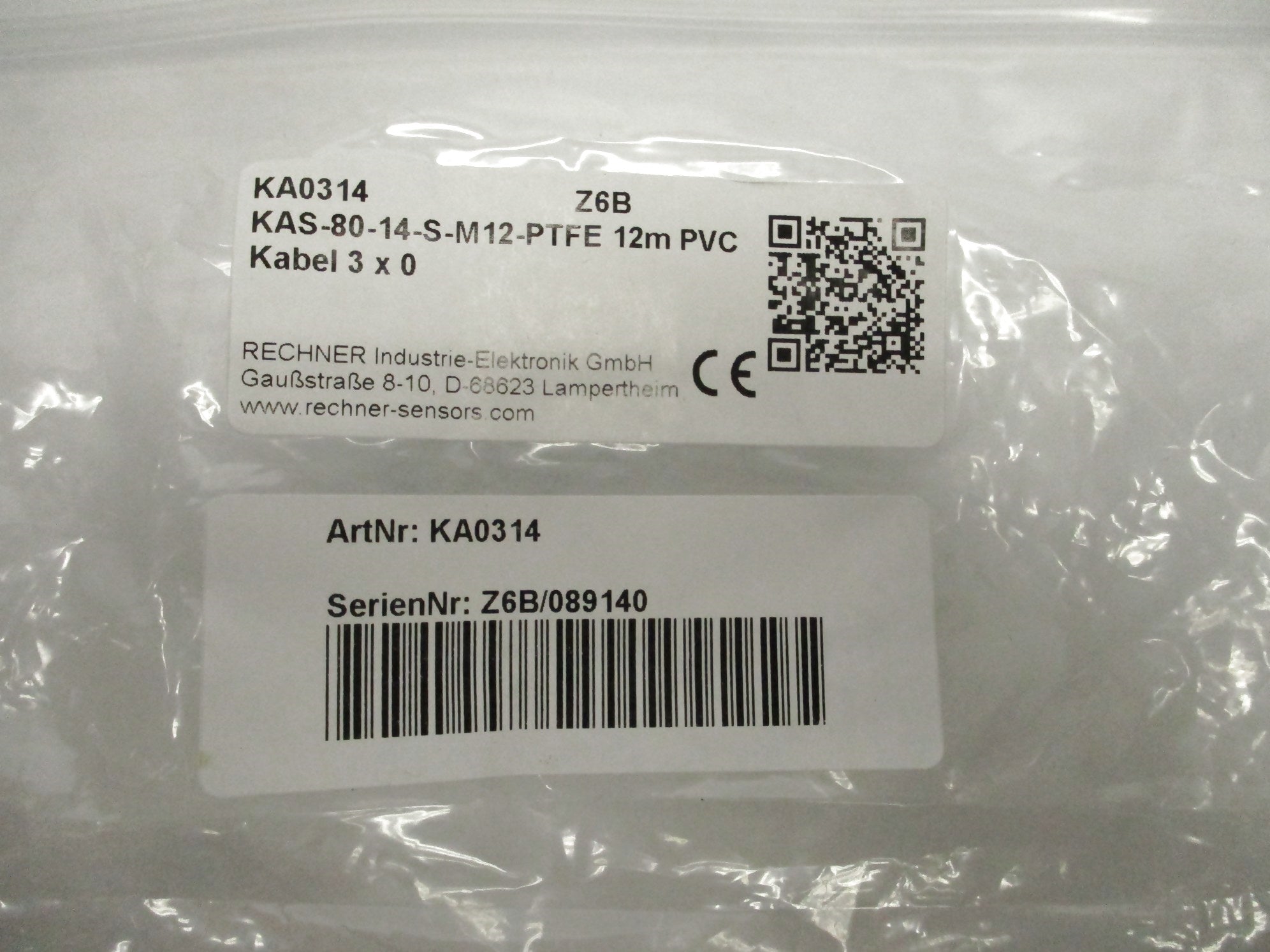 RECHNER KAS-80-14-S-MA12-PTFE NSMP