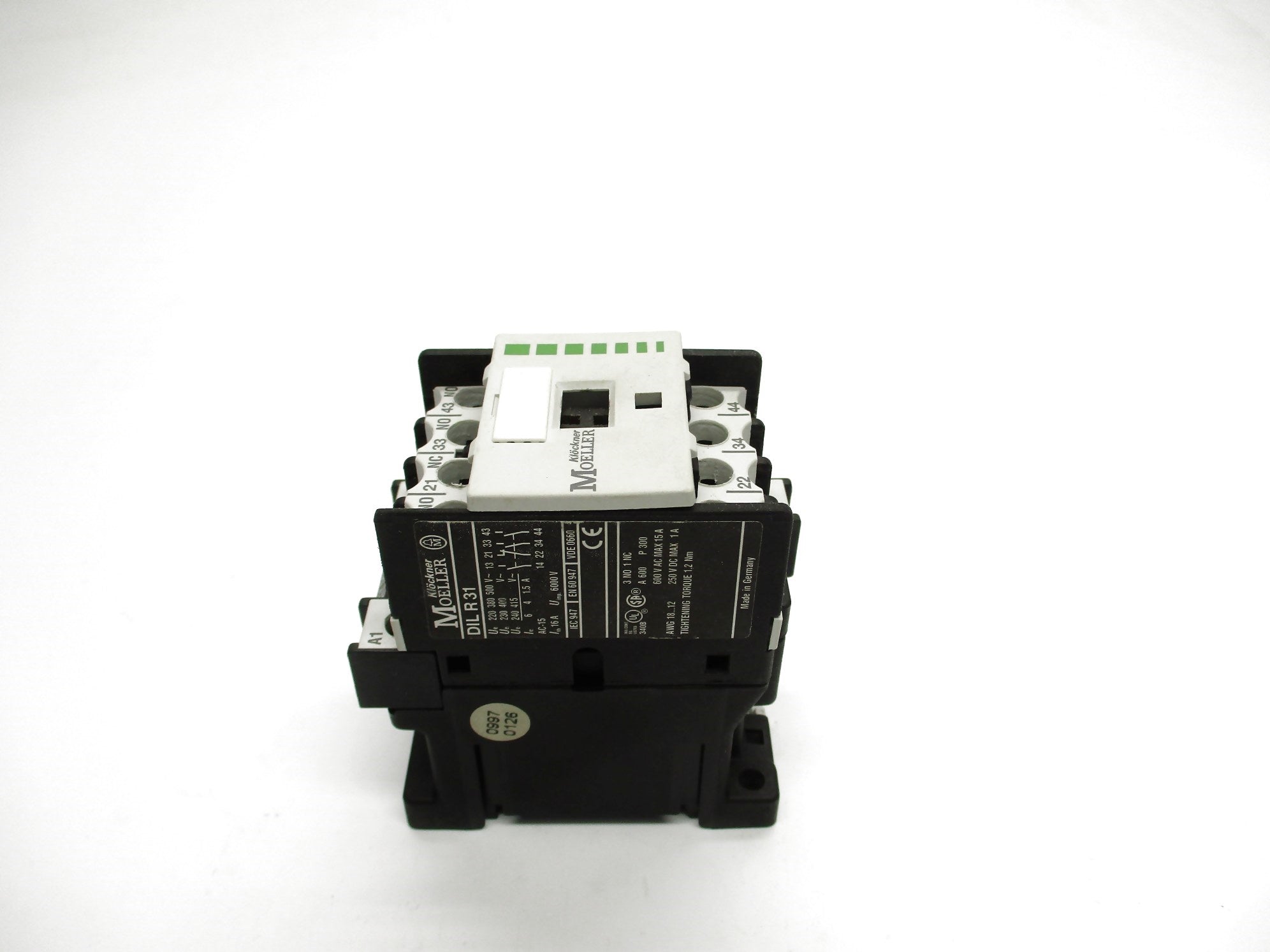 KLOCKNER MOELLER DILR31 110/120V UNMP