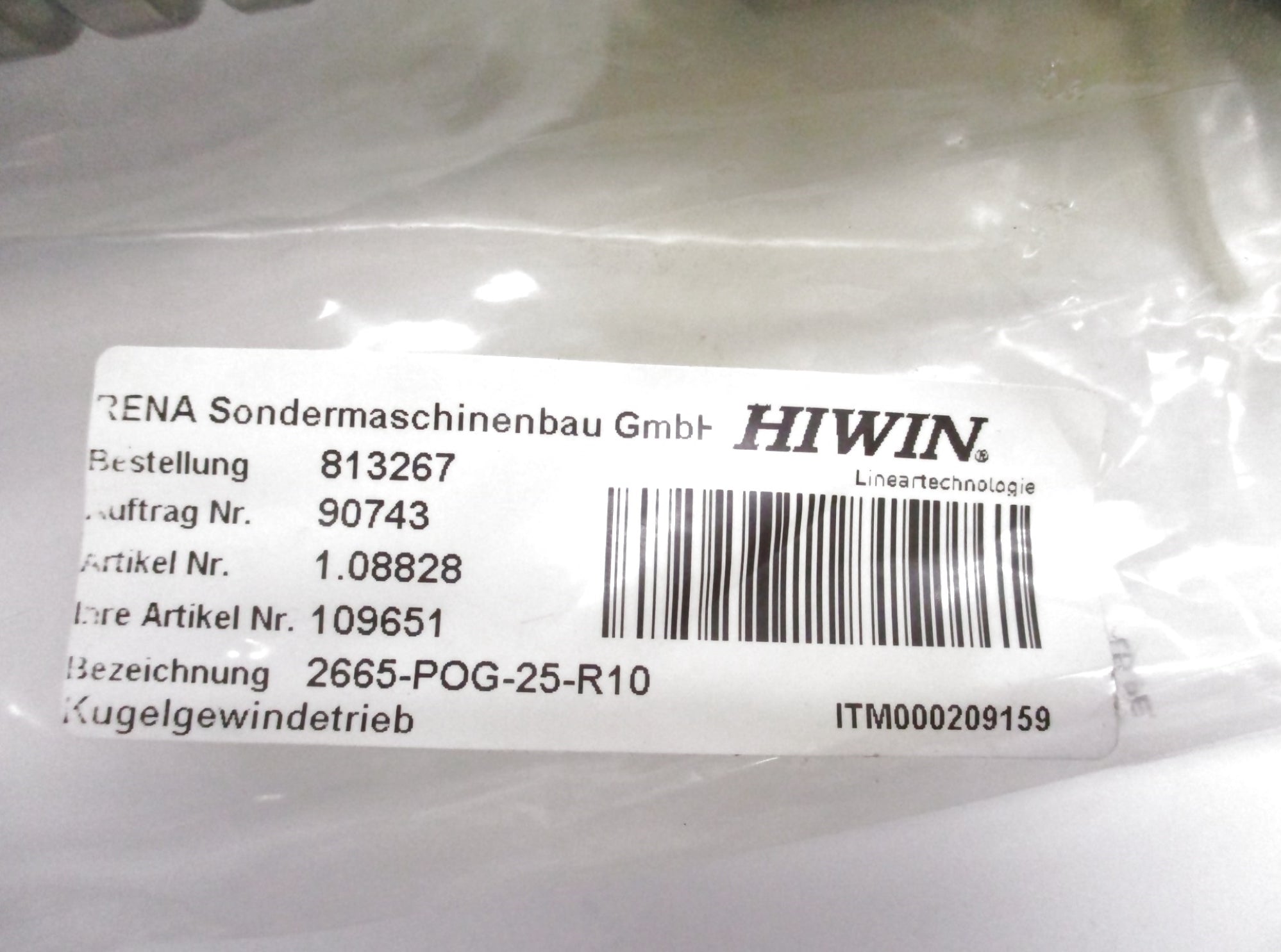 HIWIN S096468-2003 NSMP
