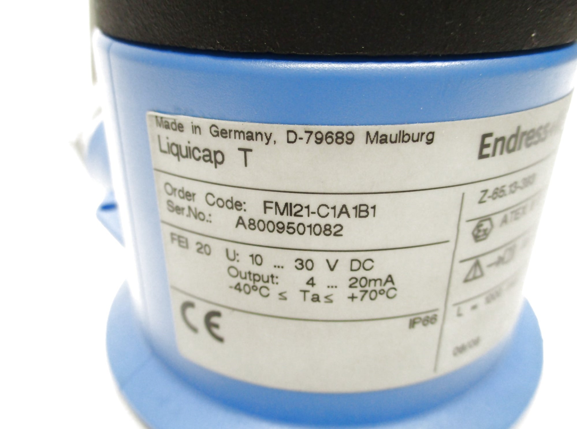 ENDRESS+HAUSER FMI21-C1A1B1 (AS PICTURED) NSNP