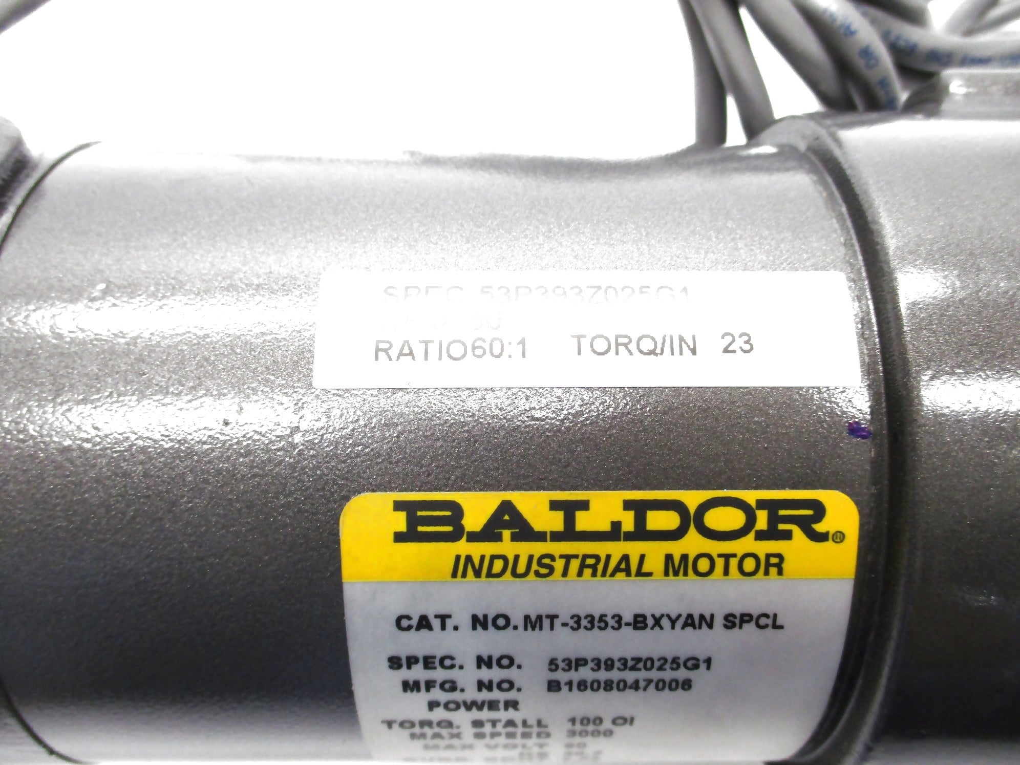BALDOR MT-3353-BXYAN NSMP