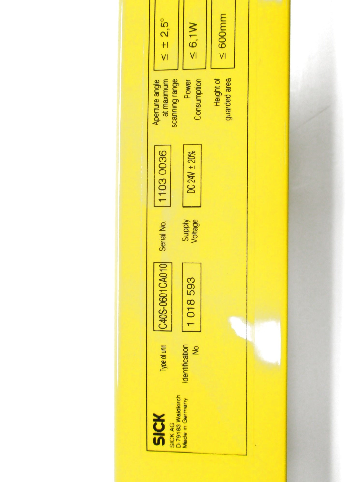 SICK C40S-0601CA010 NSNP