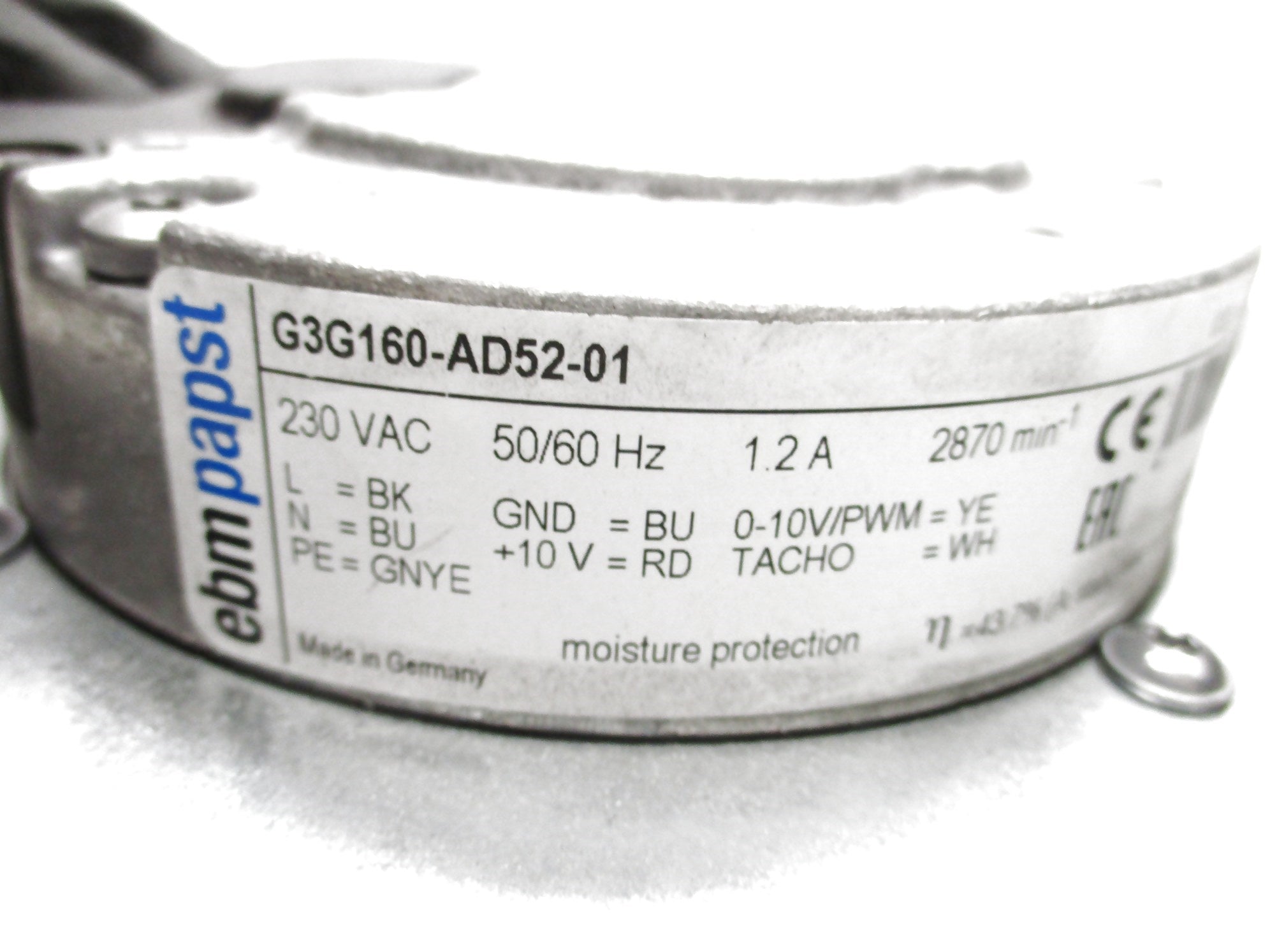 EBMPAPST G3G160-AD52-01 NSNP