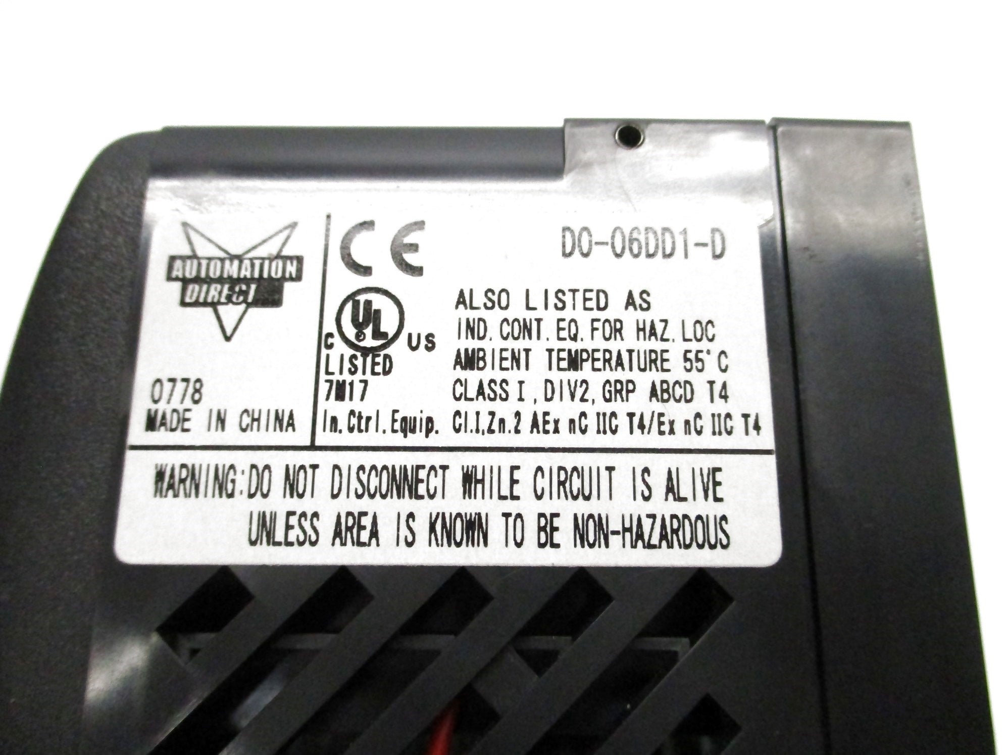 AUTOMATION DIRECT D0-06DD1-D UNMP