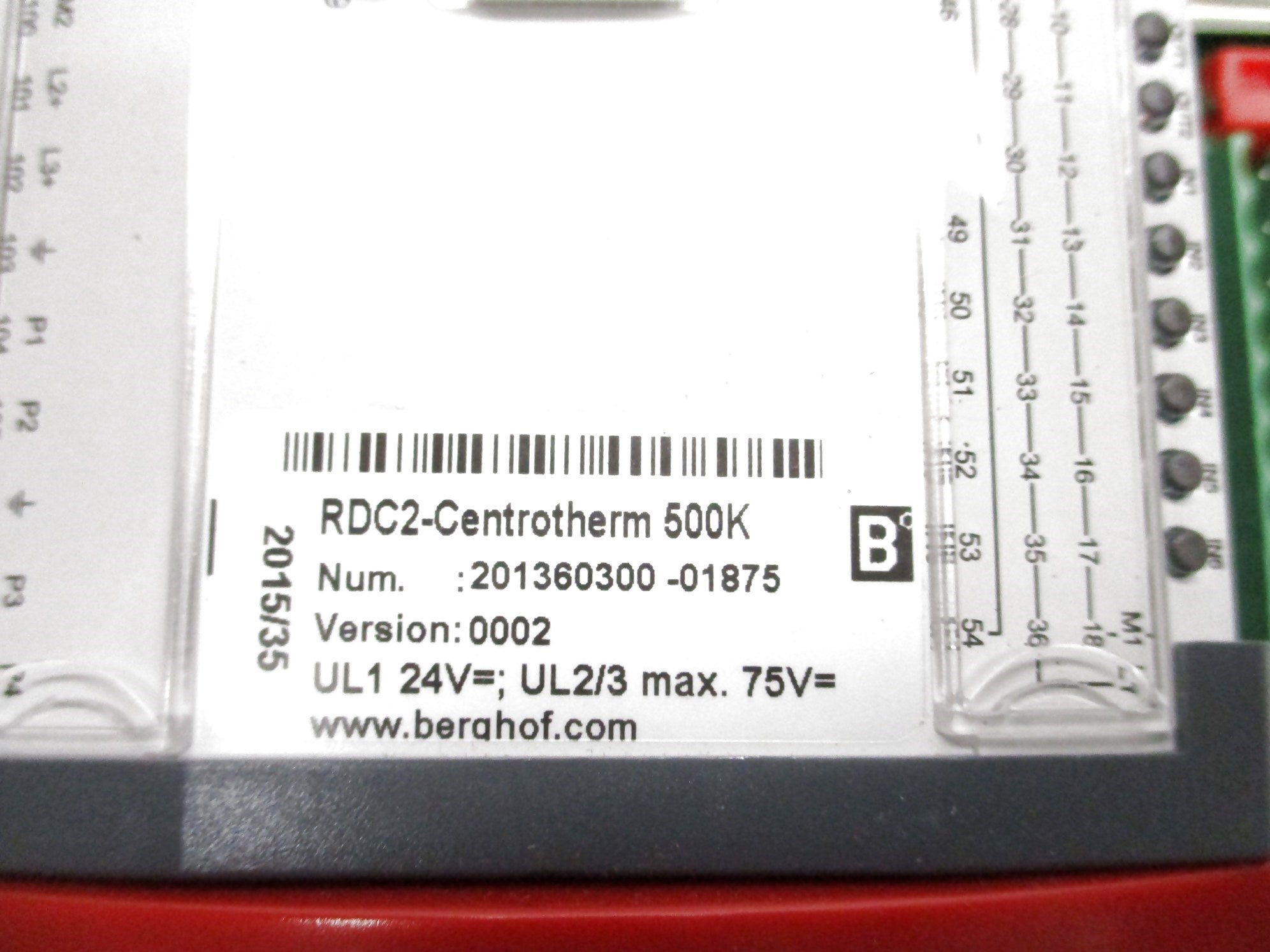 BERGHOFF RDC2-CENTROTHERM NSMP