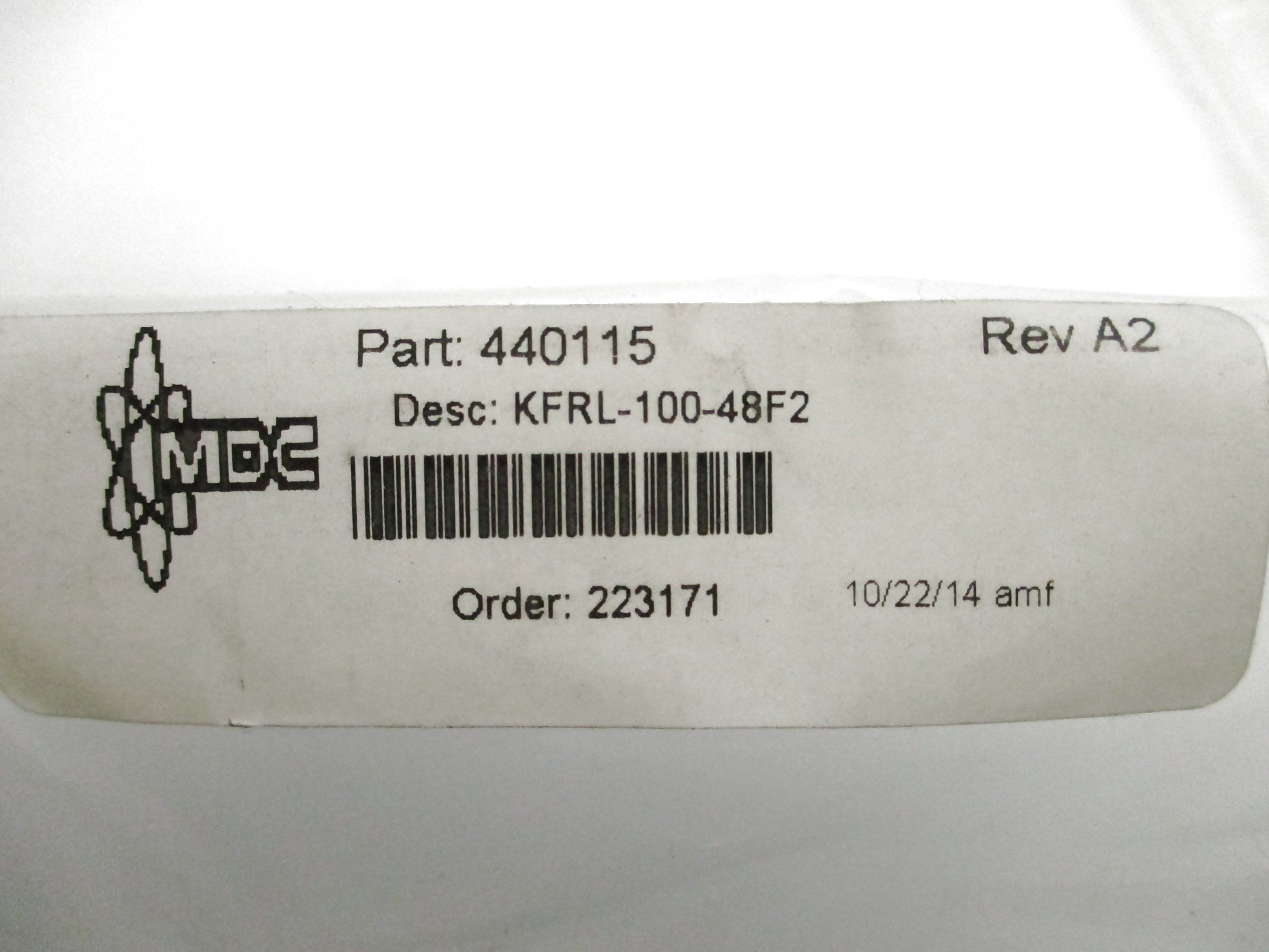 MDC KFRL-100-48F2 NSMP