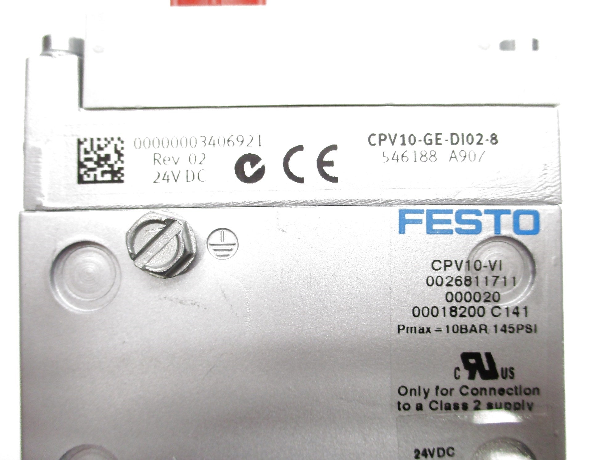 FESTO CPV10-GE-DI02-8 (AS PICTURED) NSNP