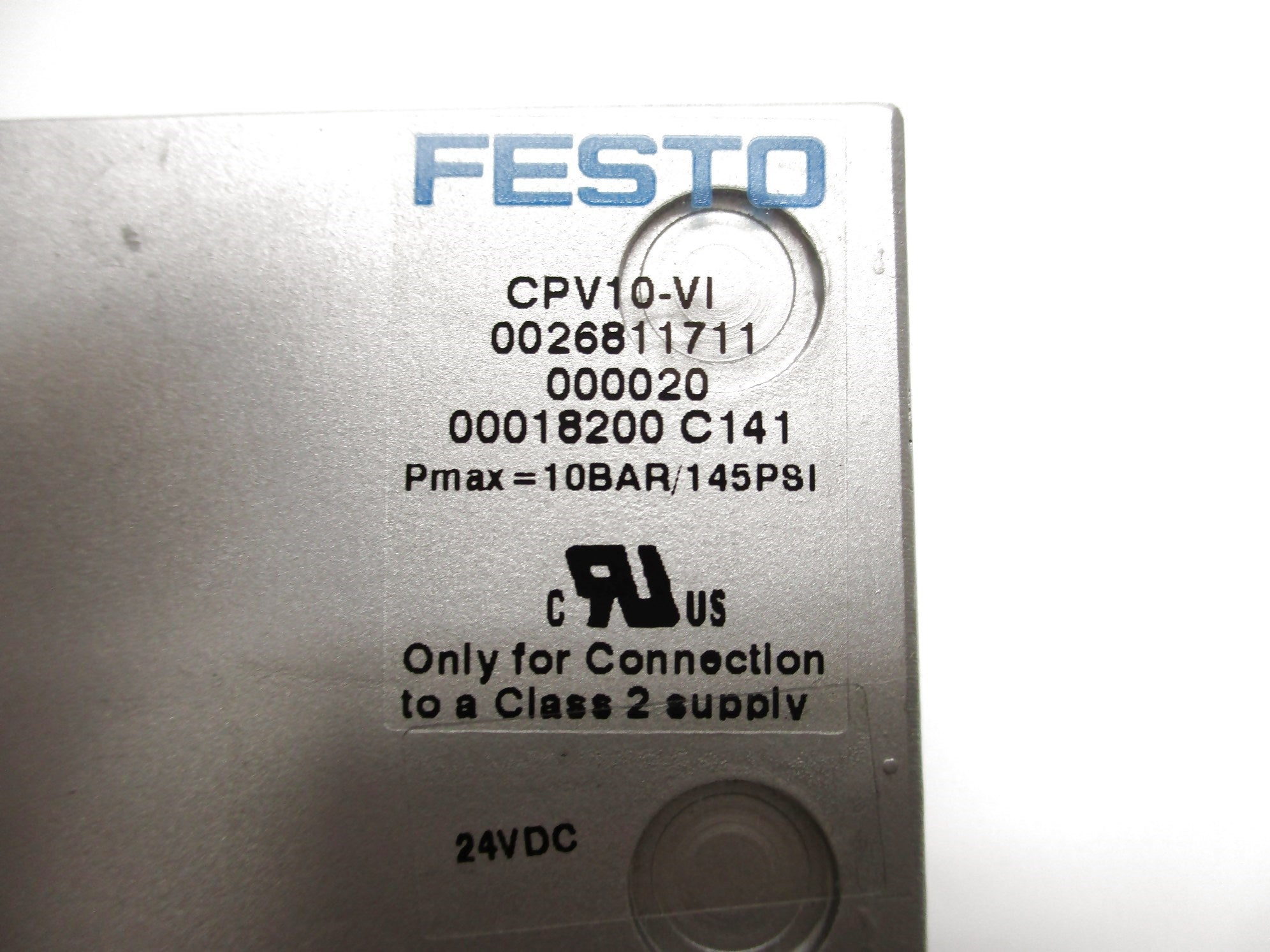 FESTO CPV10-VI (AS PICTURED) NSNP