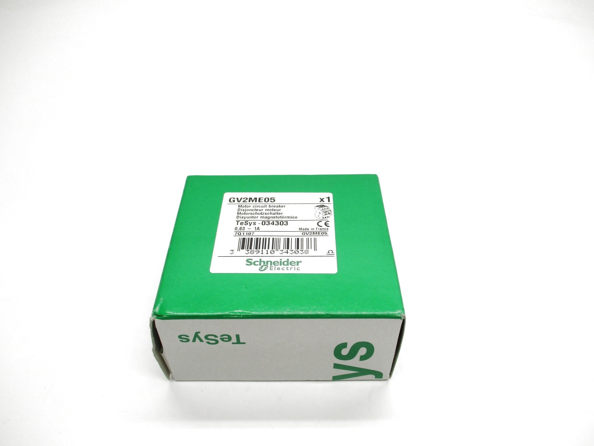 SCHNEIDER ELECTRIC GV2ME05 0.63-1A NSFS