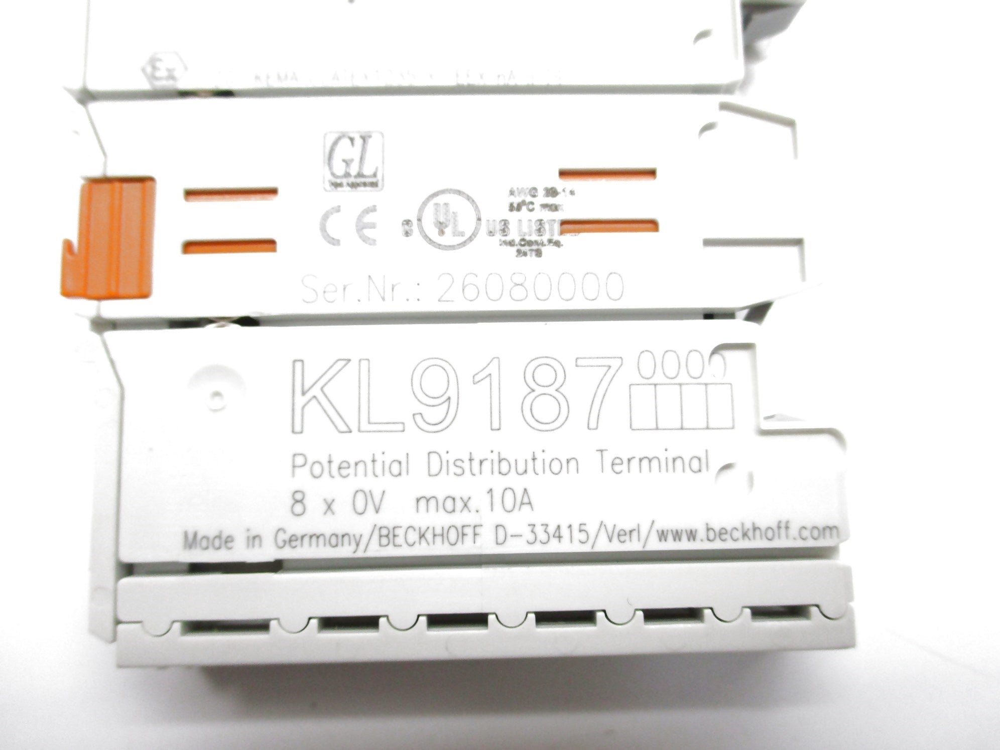BECKHOFF KL9187 NSNP