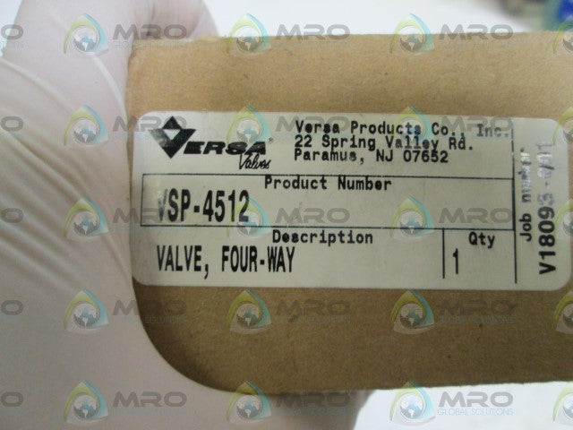 VERSA SOLENOID VALVE VSP-4512 *NEW IN BOX*