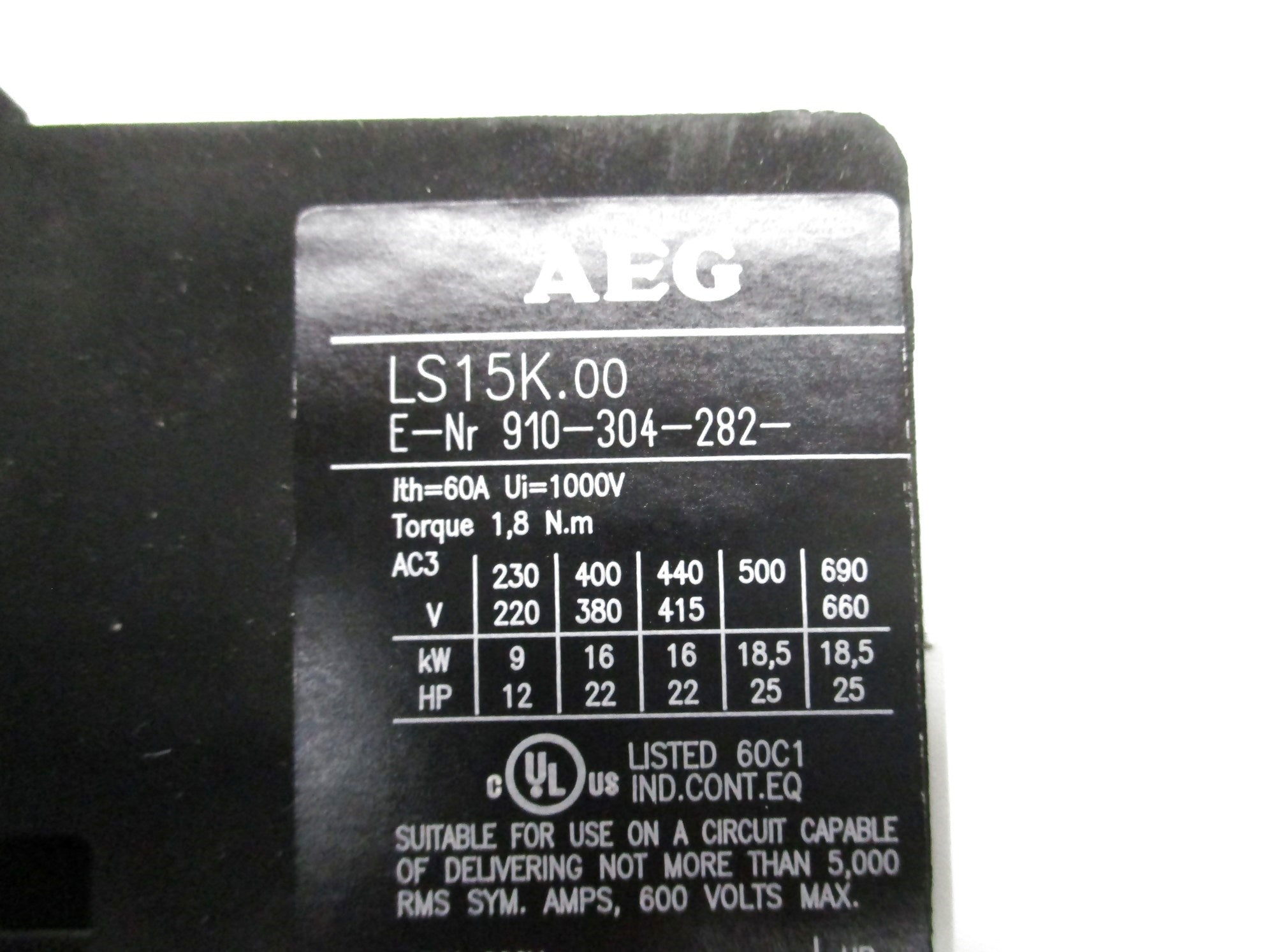 AEG LS15K.00-50 230V NSMP