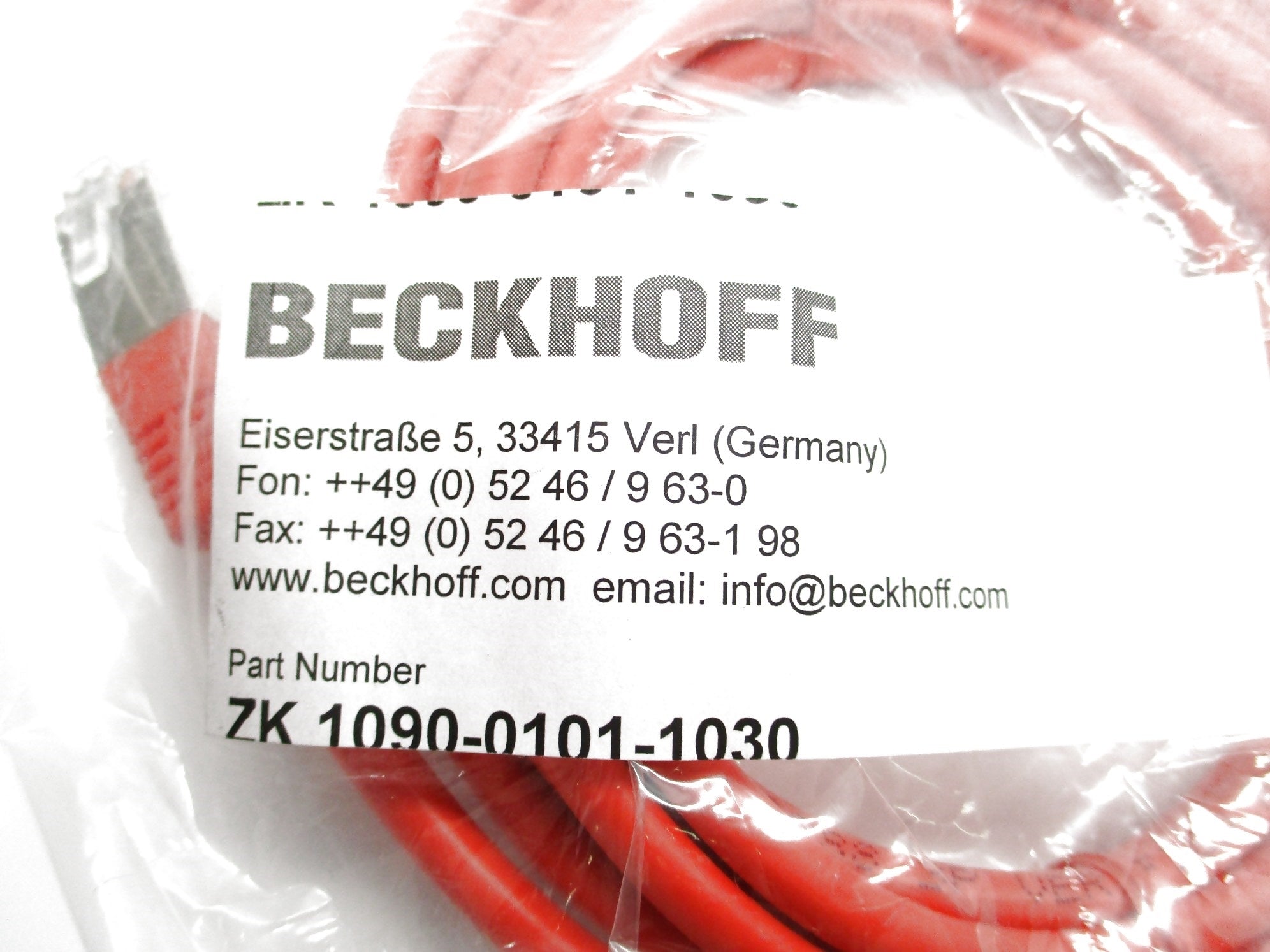 BECKHOFF ZK1090-0101-1030 NSMP