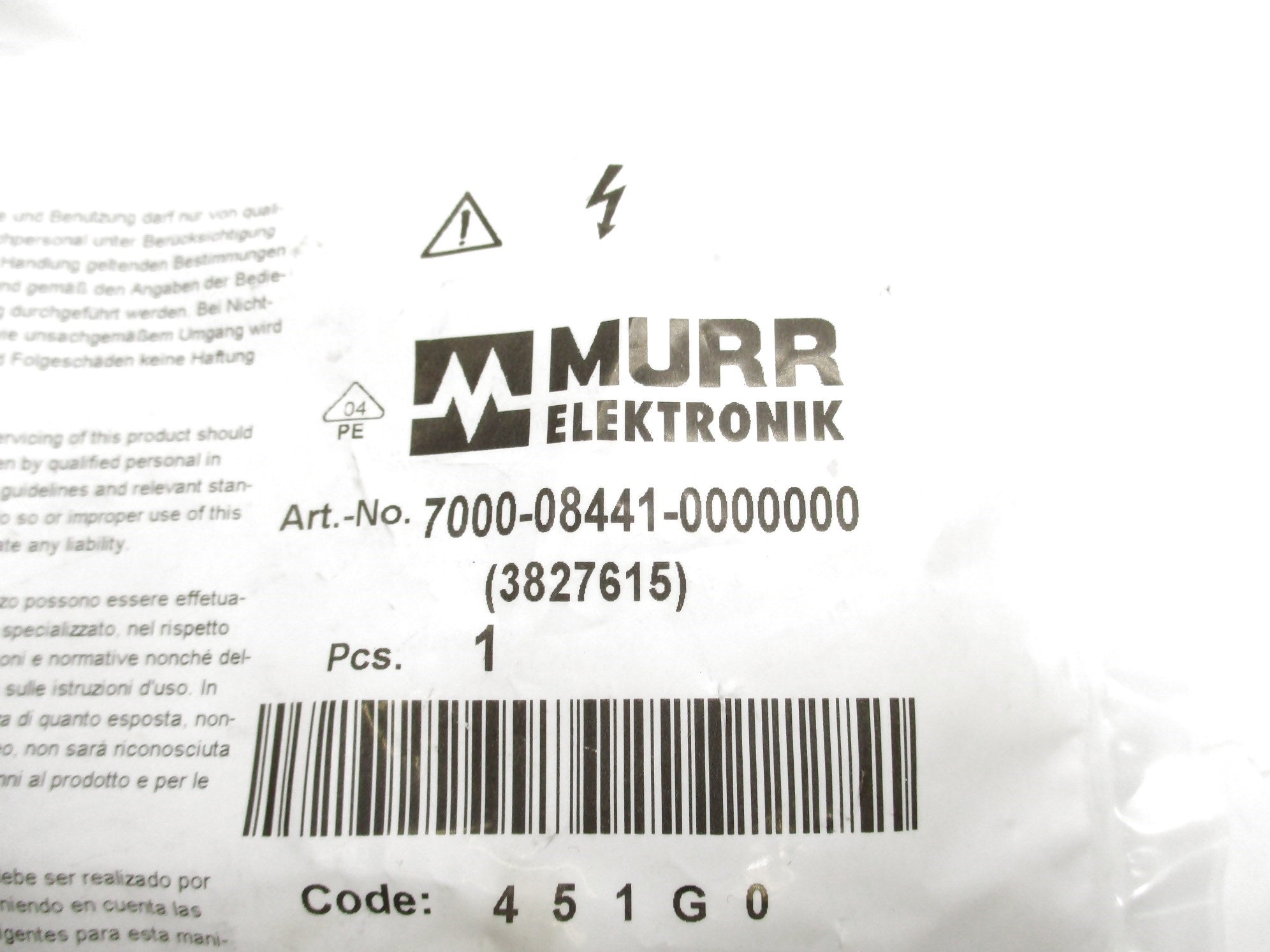 MURR ELEKTRONIK 7000-08441-0000000 NSMP