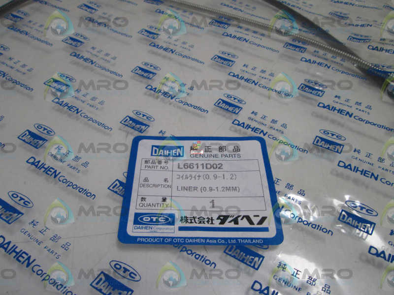DAIHEN LINER WELDING WELD WIRE (0.9-1.2MM) L6611D02 * NEW IN FACTORY BAG *