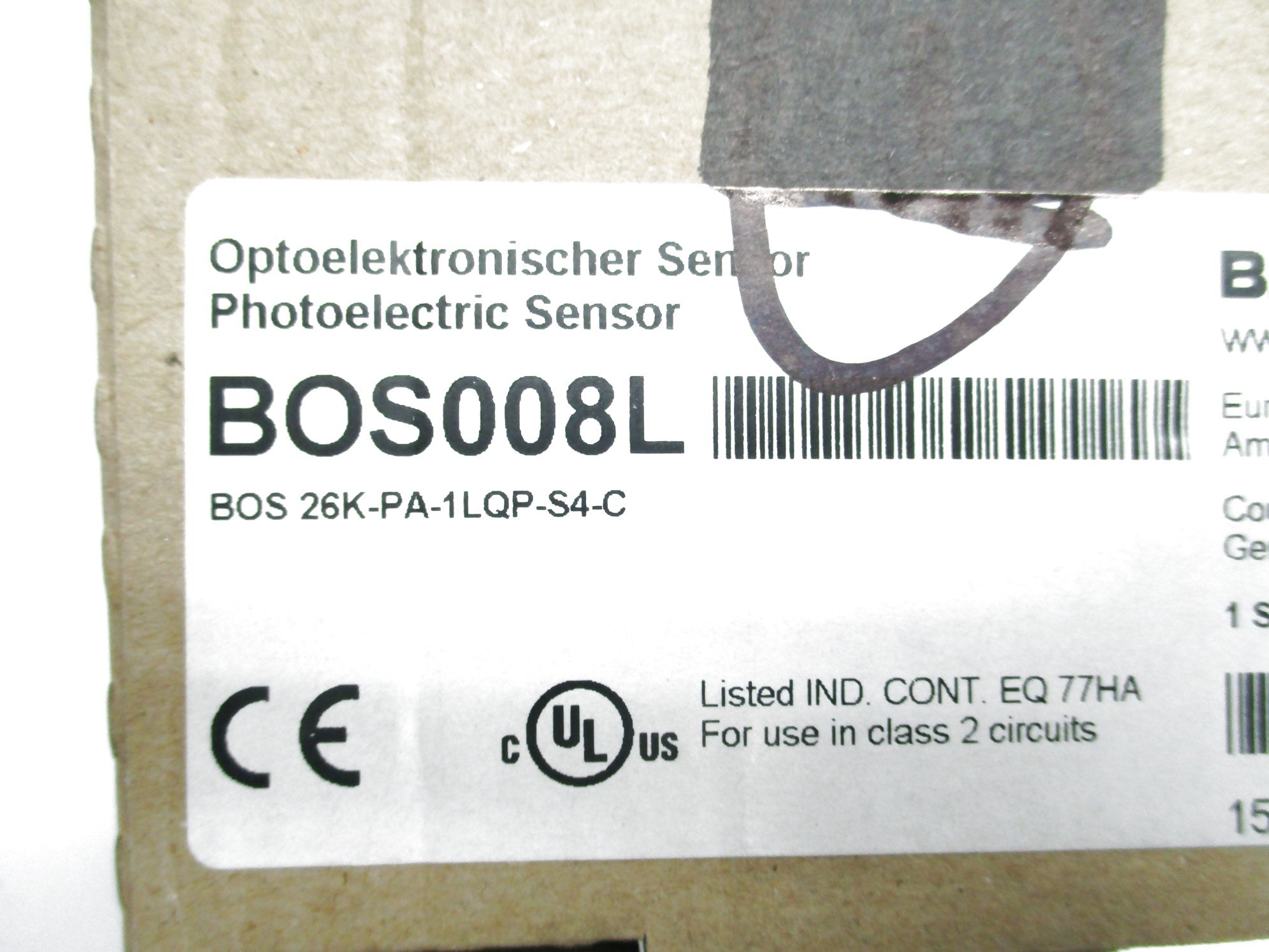 BALLUFF BOS26K-PA-1LQP-S4-C NSMP