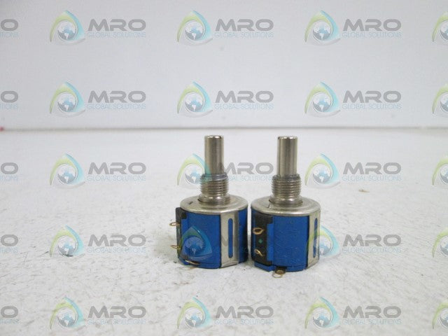LOT OF 2 BOURNS  POTENTIOMETER 3540S-1-502 L *NEW NO BOX*