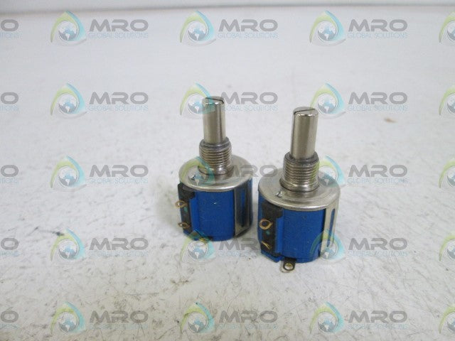 LOT OF 2 BOURNS  POTENTIOMETER 3540S-1-502 L *NEW NO BOX*