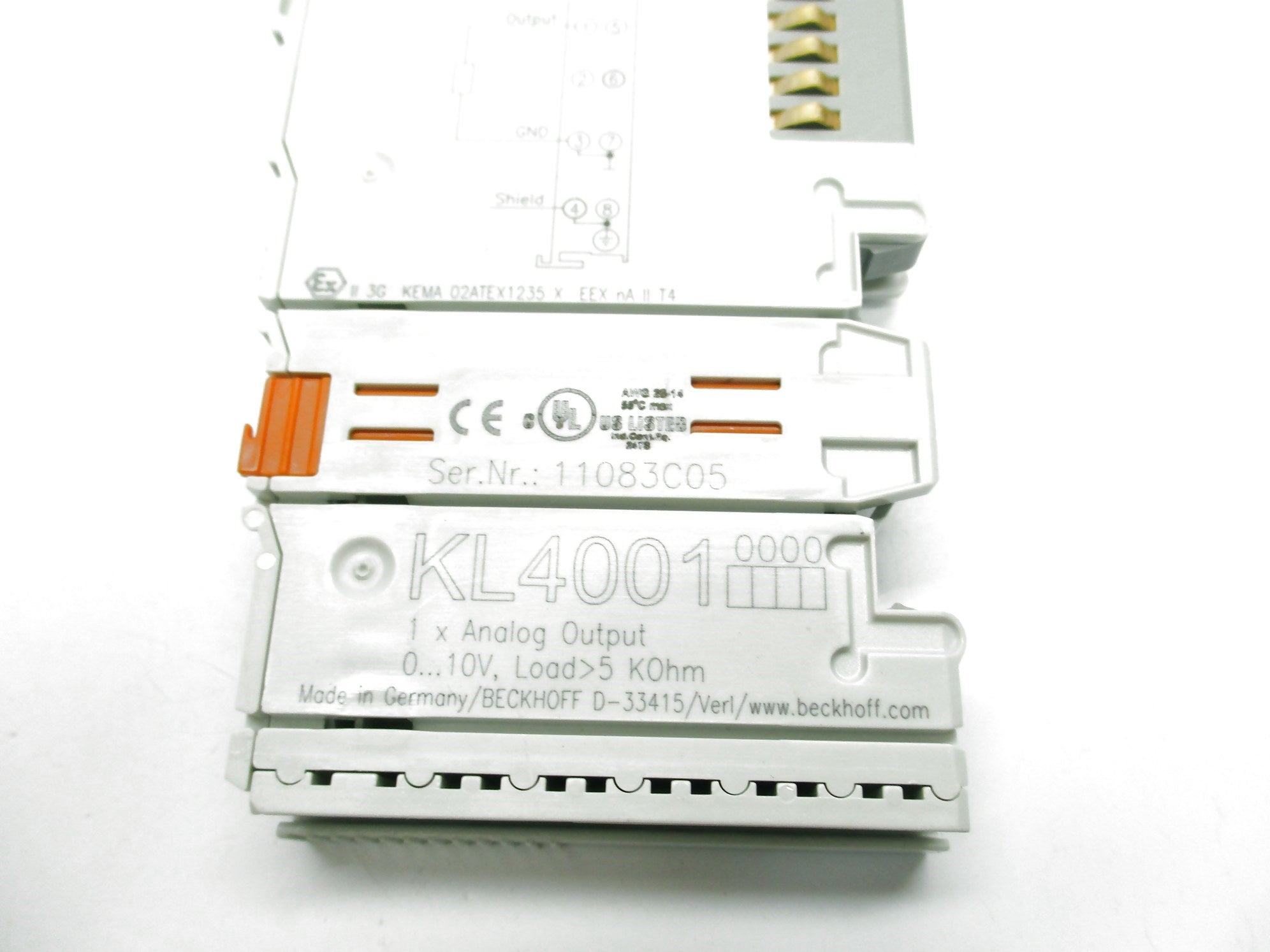 BECKHOFF KL4001 NSNP
