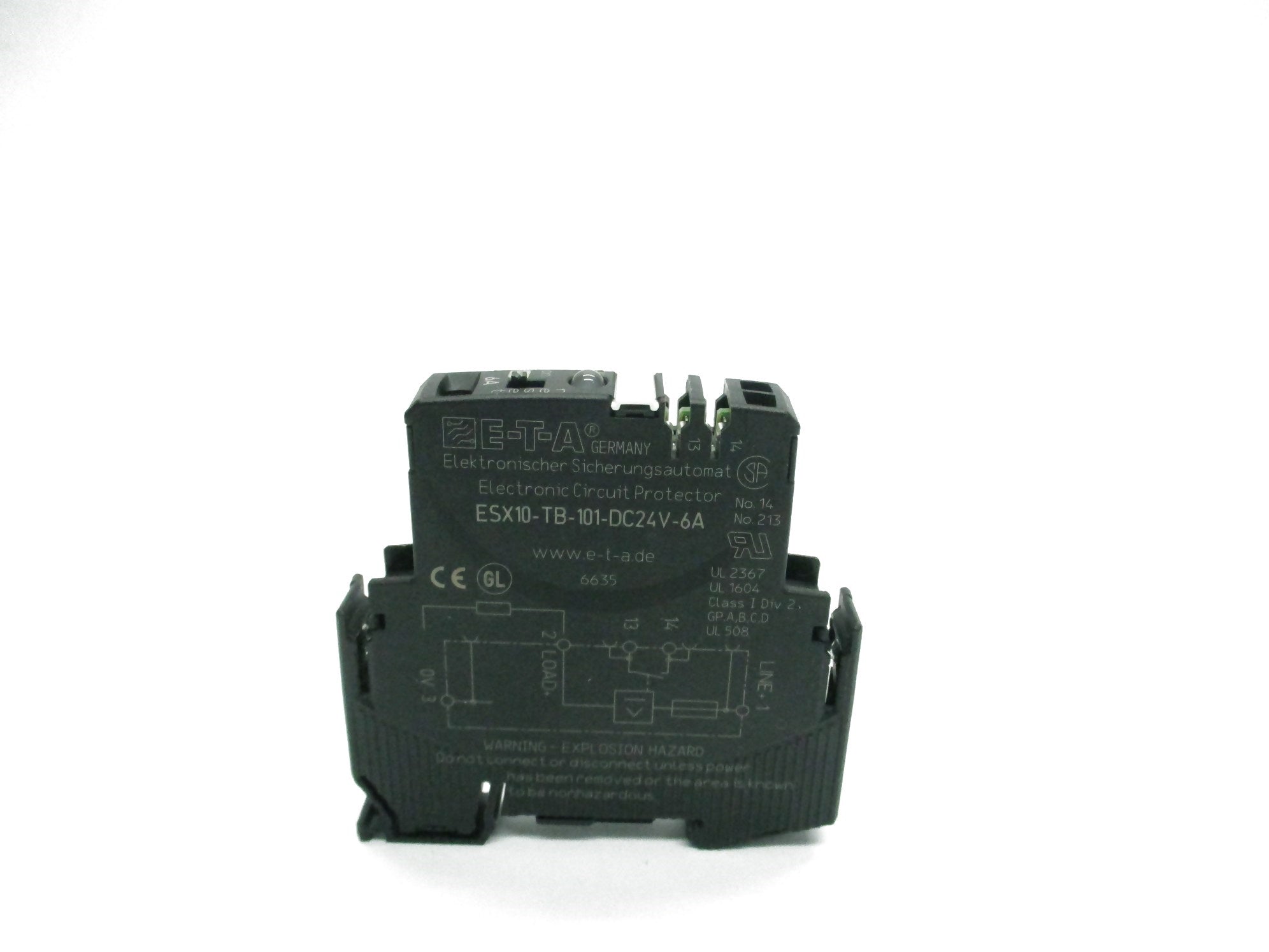 E-T-A ESX10-TB-101-DC24V-6A 24VDC 6A NSNP
