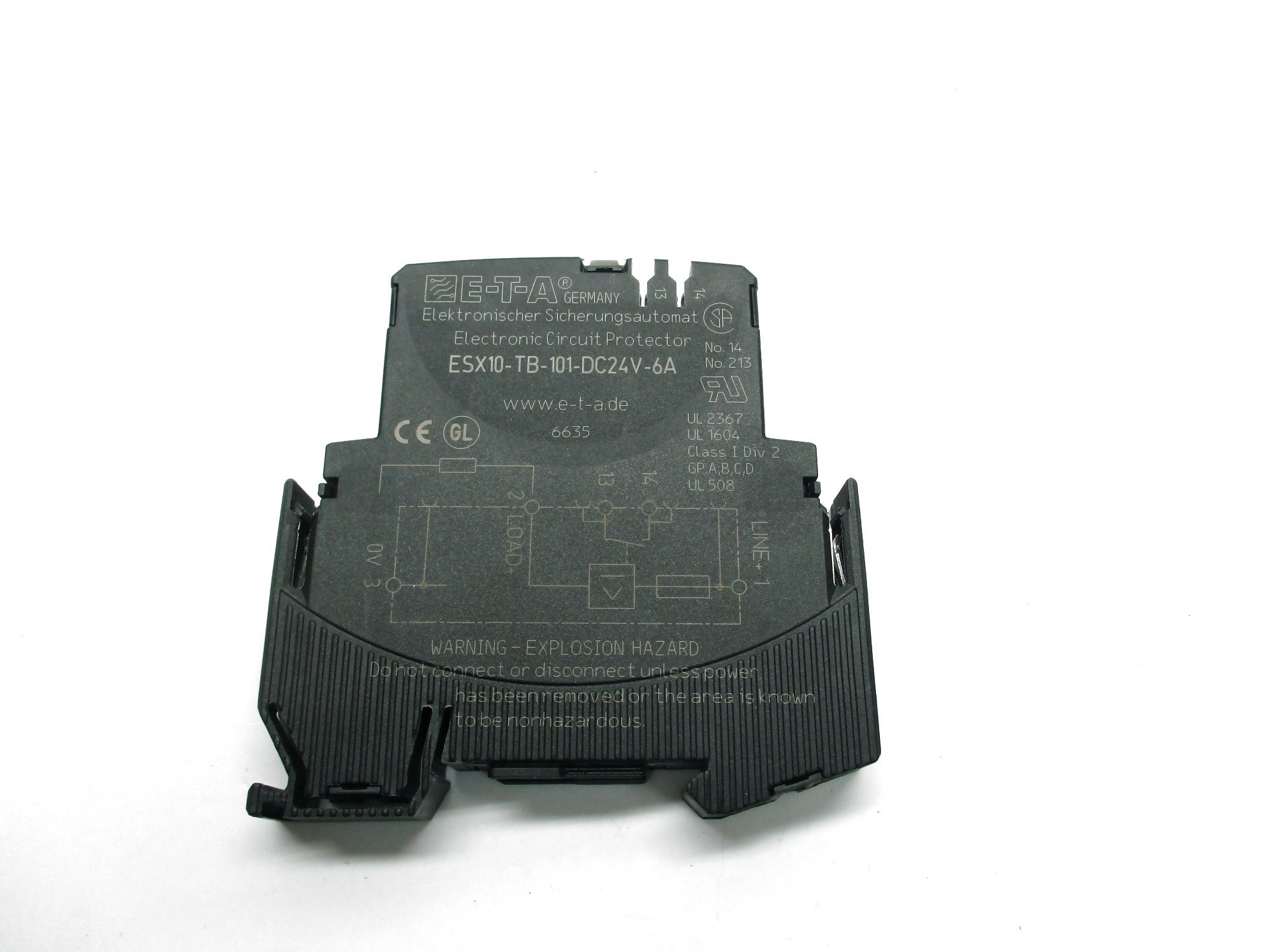 E-T-A ESX10-TB-101-DC24V-6A 24VDC 6A NSNP