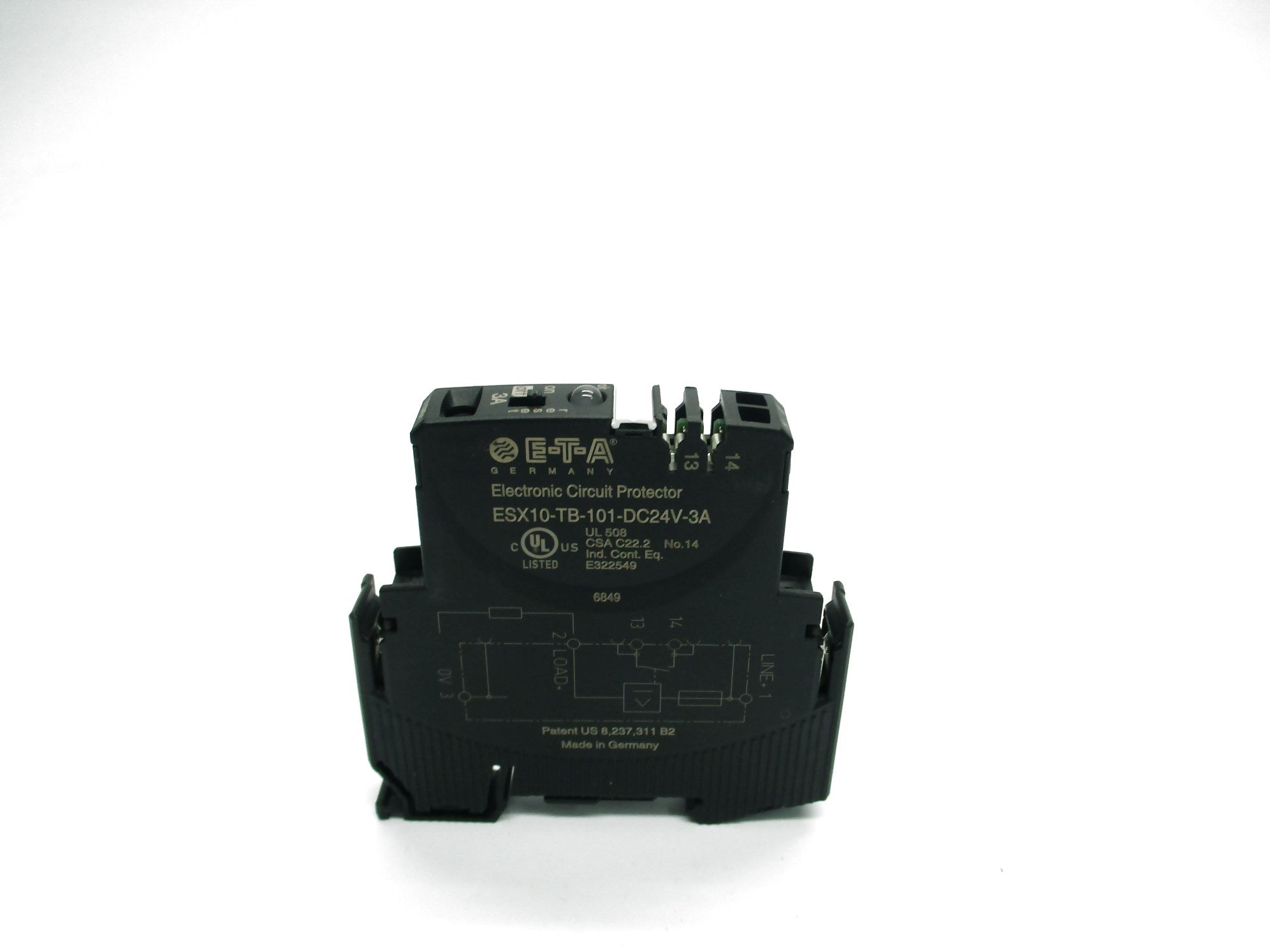 E-T-A ESX10-TB-101-DC24V-3A 3A 24VDC NSNP