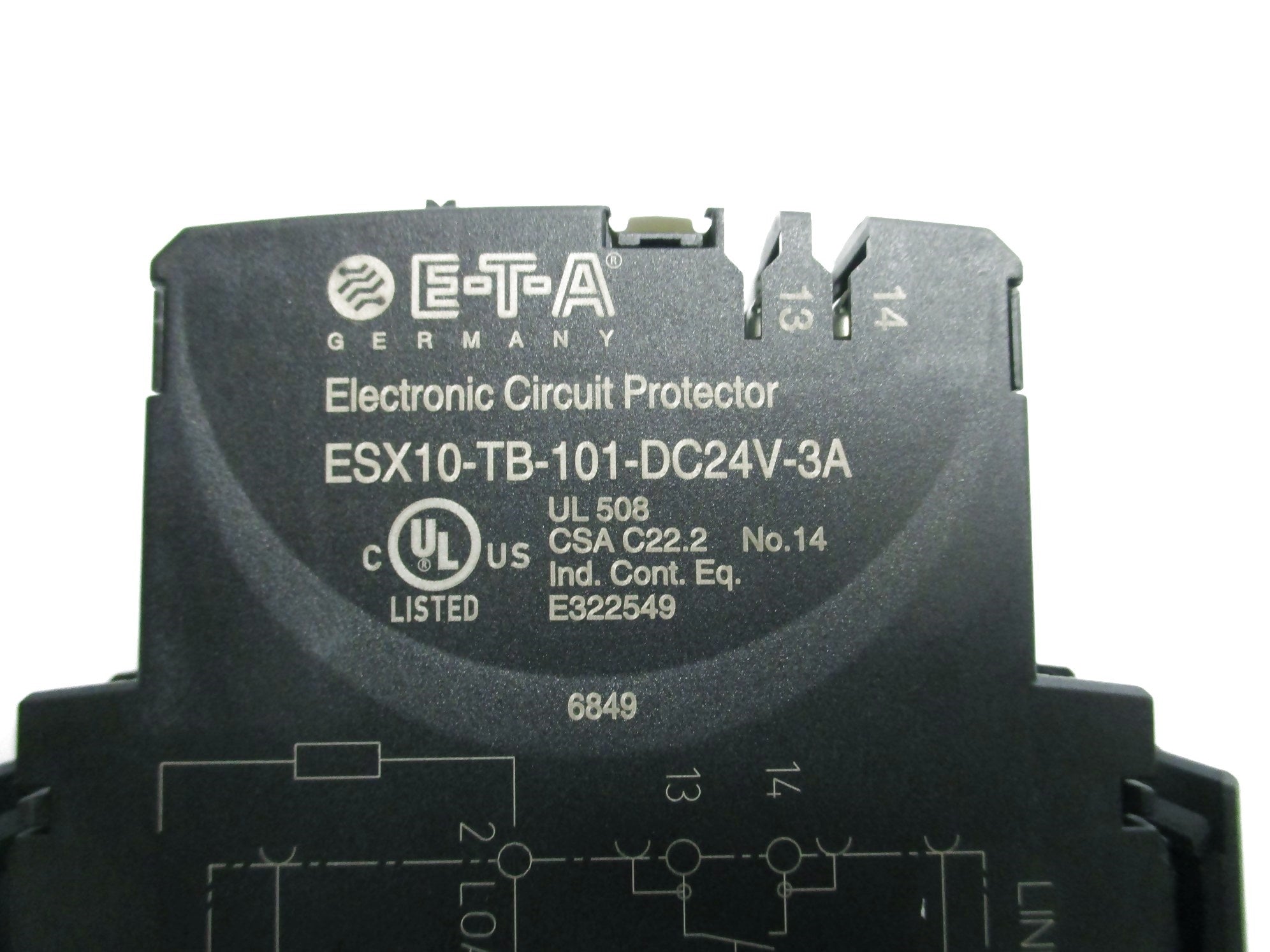 E-T-A ESX10-TB-101-DC24V-3A 3A 24VDC NSNP