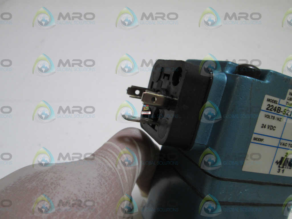MAC SOLENOID VALVE 224B-521JJ *USED*