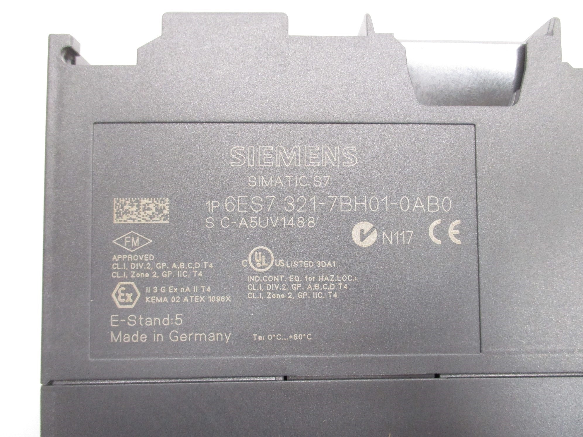 SIEMENS 6ES7321-7BH01-0AB0 NSMP