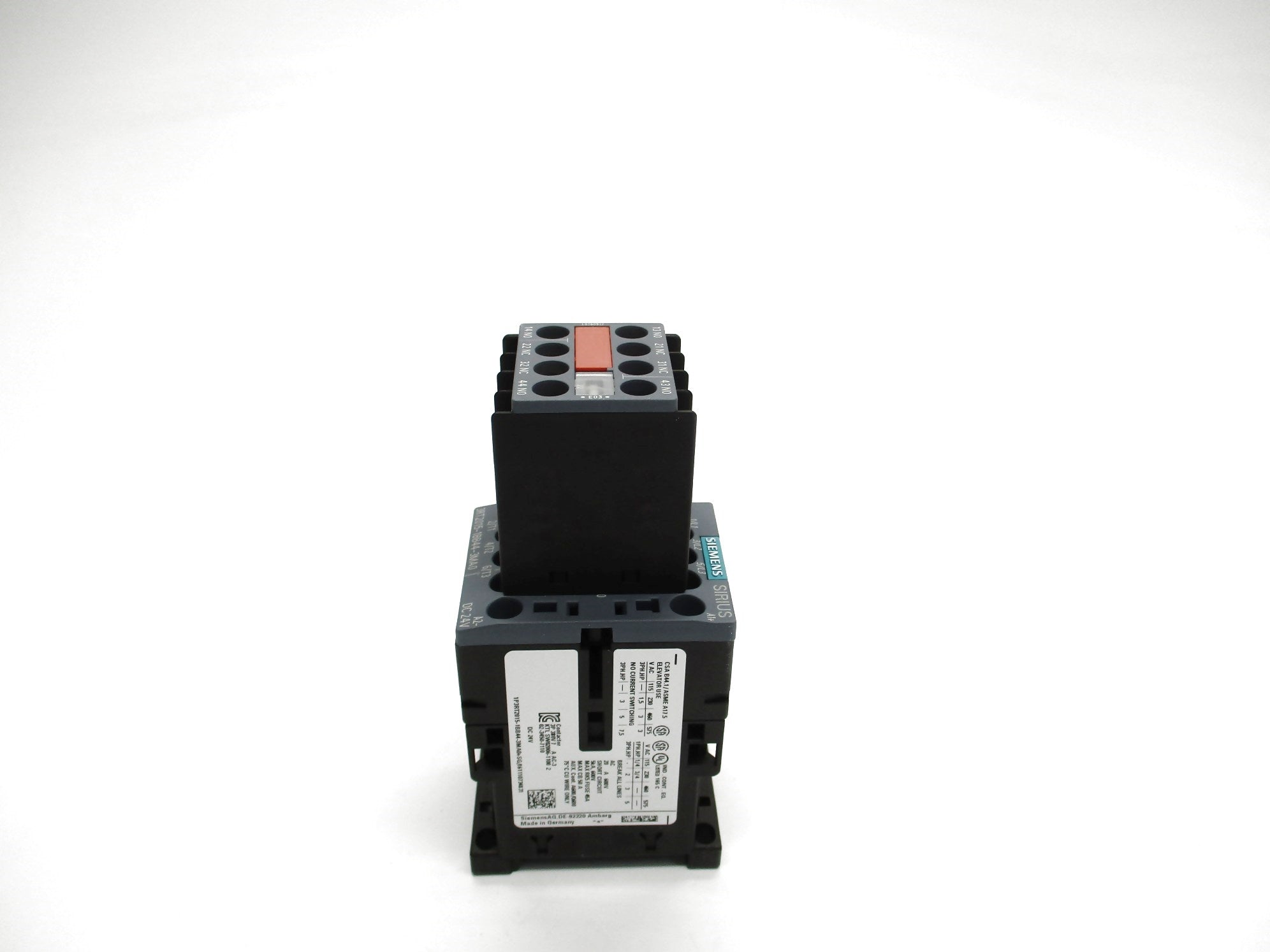 SIEMENS 3RT2015-1BB44-3MA0 24V NSMP