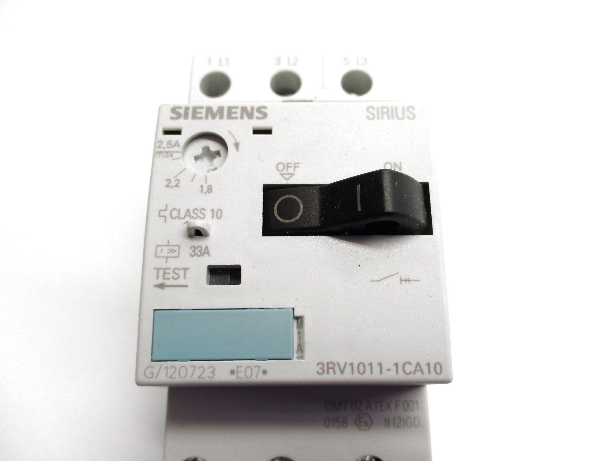 SIEMENS 3RV1011-1CA10 1.8-2.5A 690V NSNP