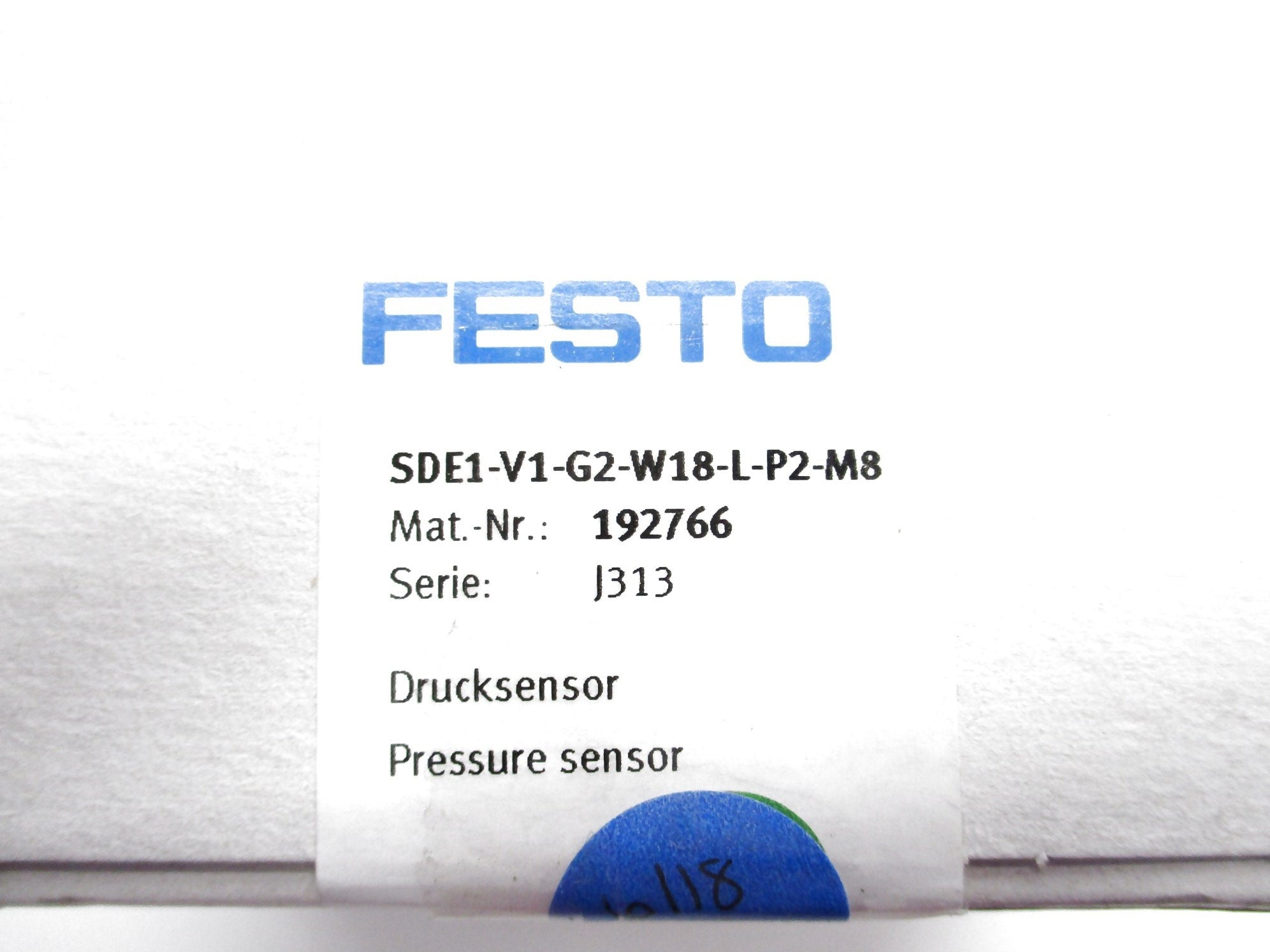 FESTO SDE1-V1-G2-W18-L-P2-M8 NSFS