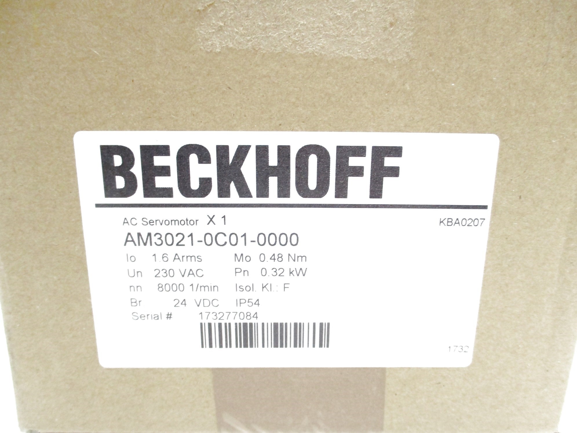BECKHOFF AM3021-0C01-0000 NSMP