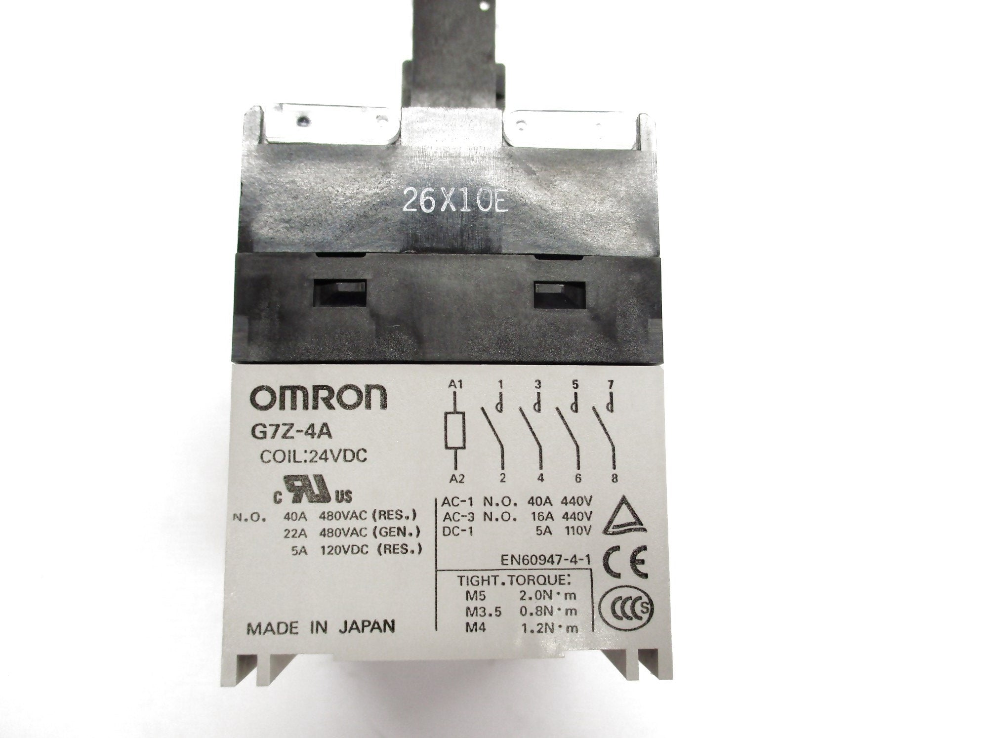 OMRON G7Z-4A-11Z 24VDC 40A NSMP
