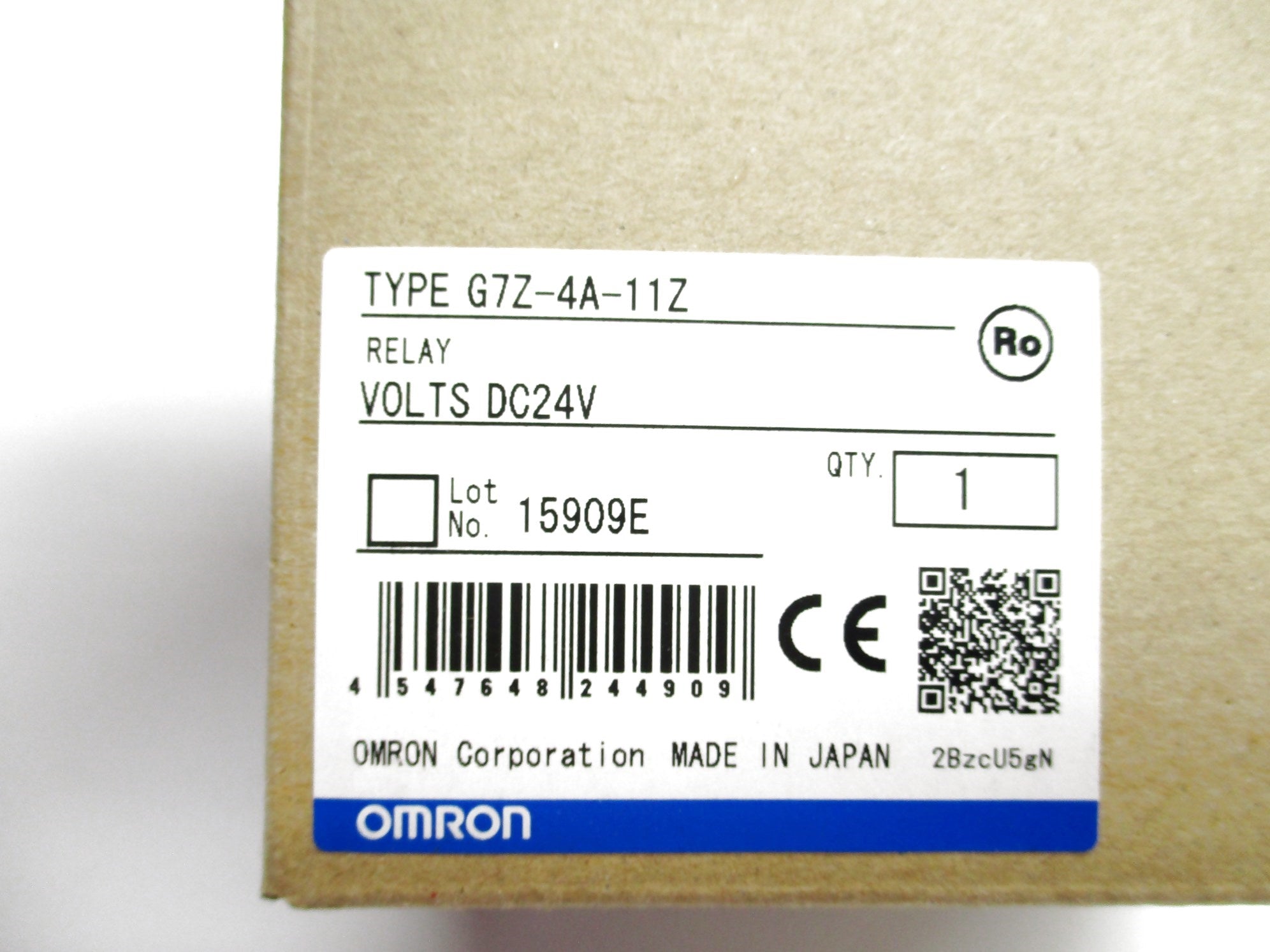 OMRON G7Z-4A-11Z 24VDC 40A NSMP