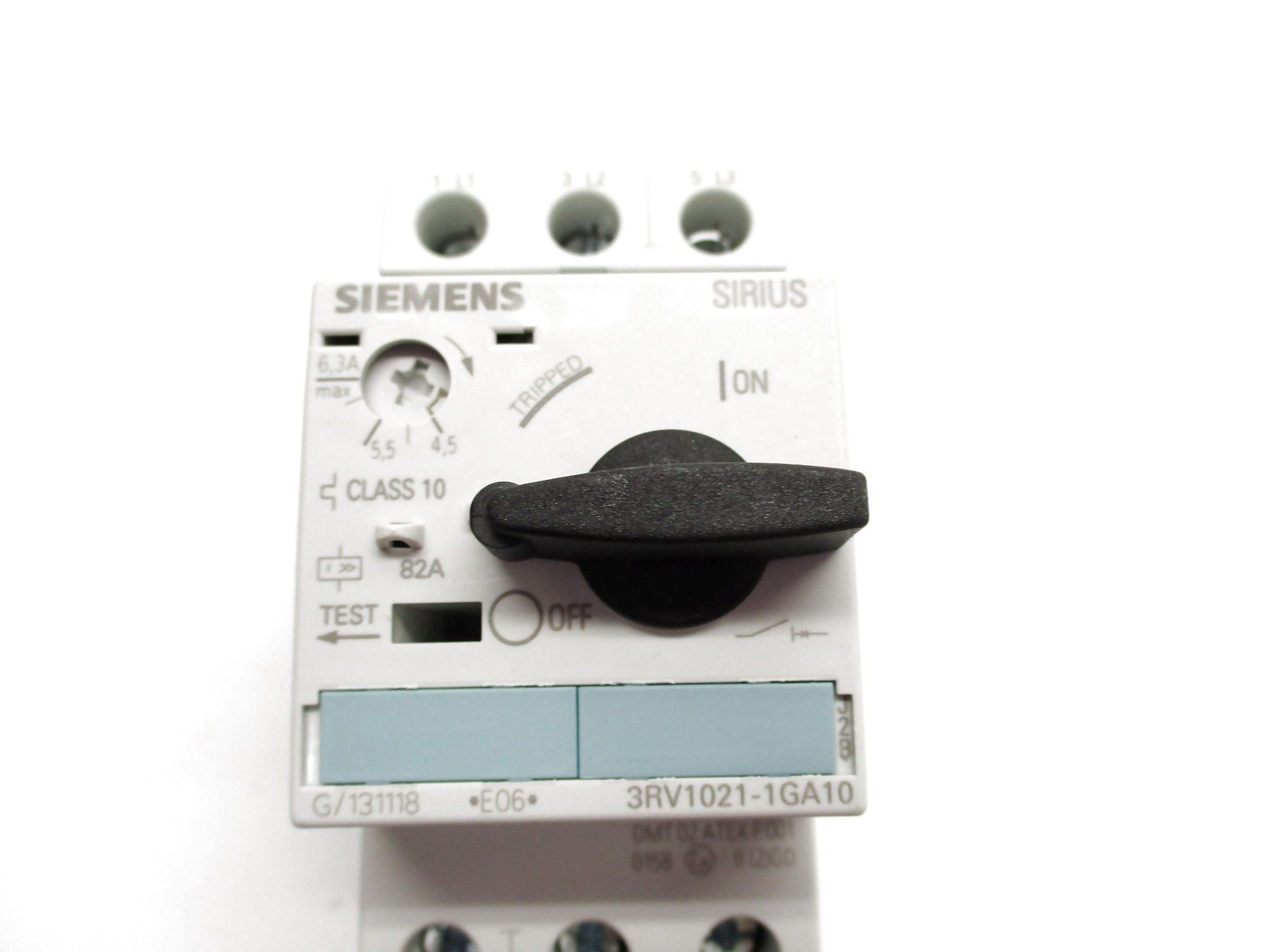 SIEMENS 3RV1021-1GA10 4.5-6.3A 690V NSMP