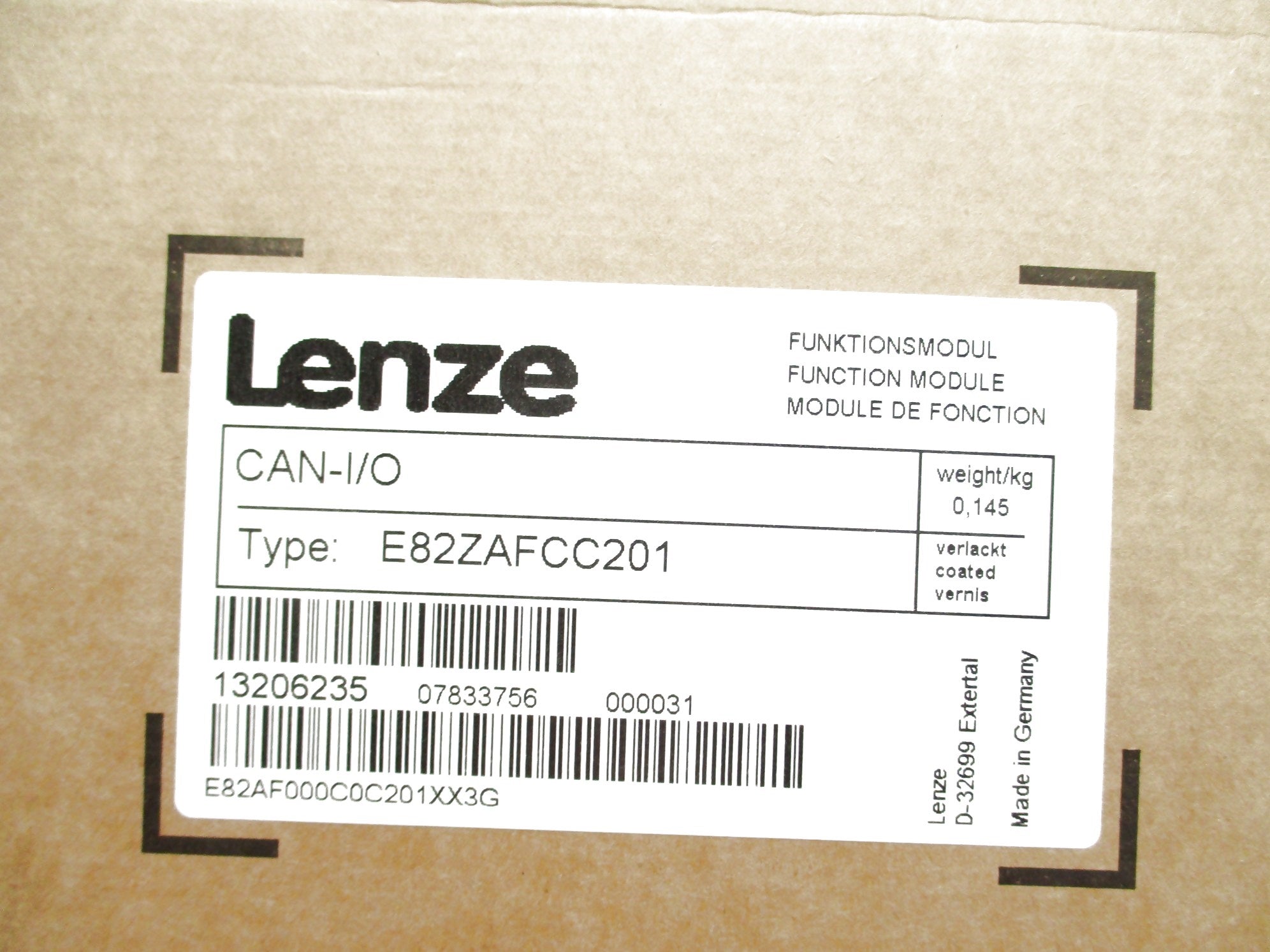 LENZE E82ZAFCC201 NSFS