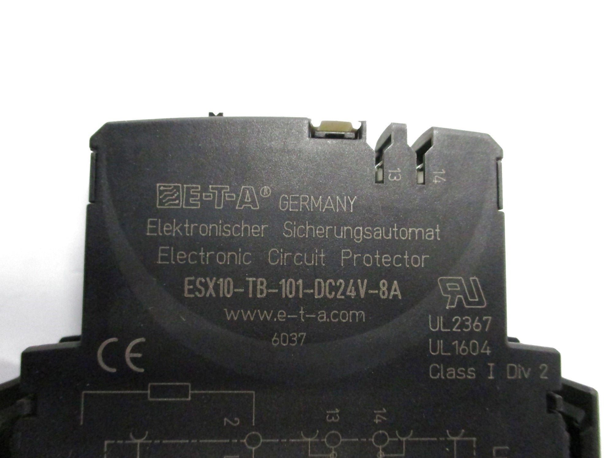 E-T-A ESX10-TB-101-DC24V-8A 8A 24VDC NSNP