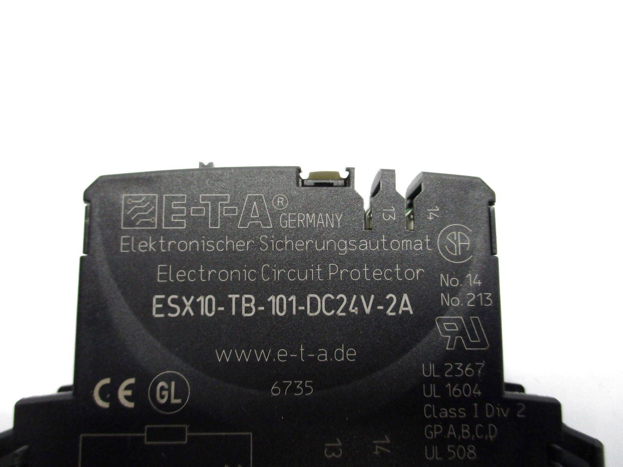 ETA ESX10-TB-101-DC24V-2A 24VDC 2A NSNP