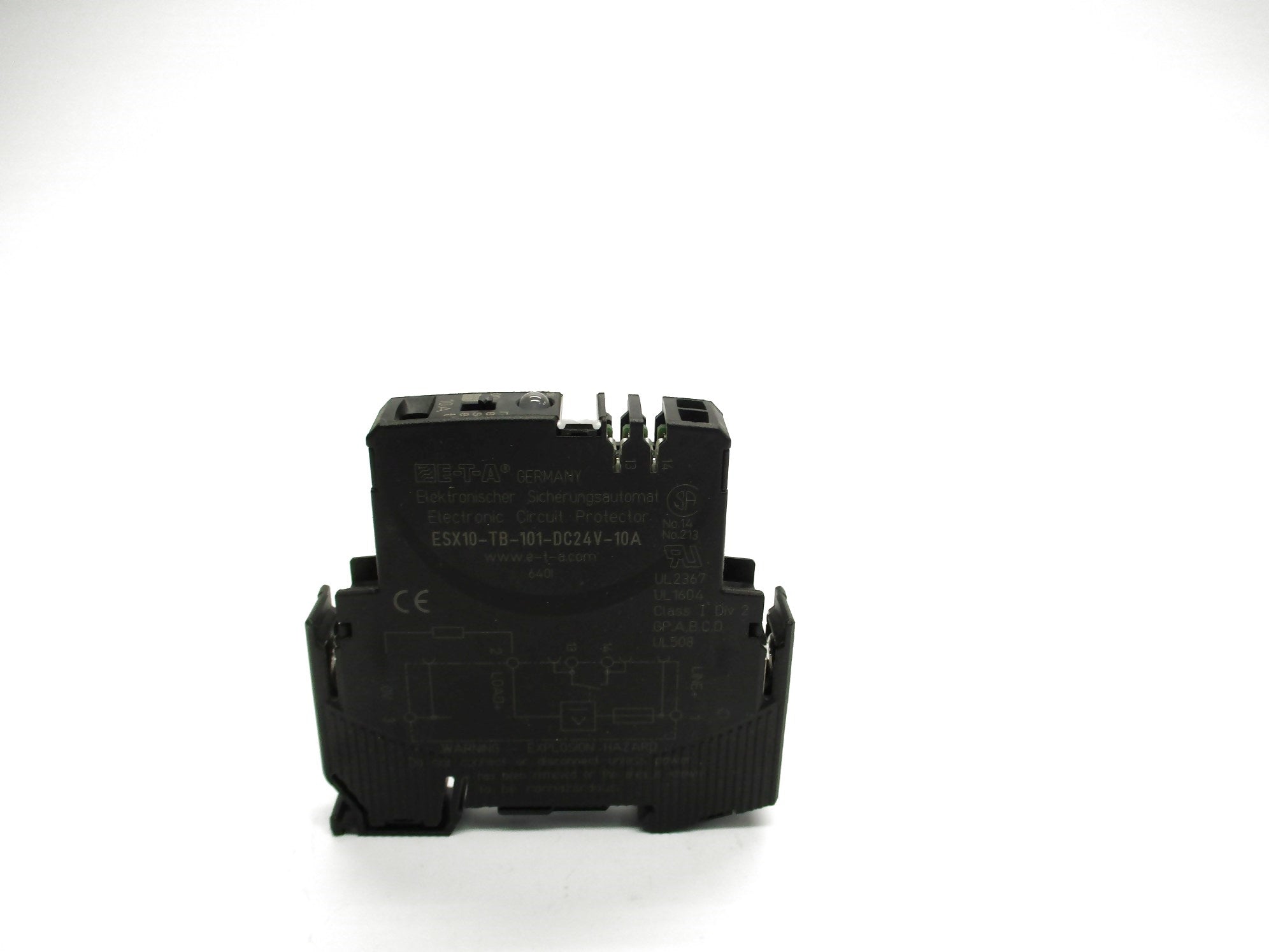 E-T-A ESX10-TB-101-DC24V-10A 10A 24VDC NSNP